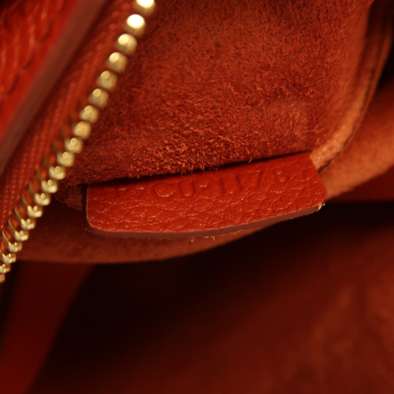 CELINE 牛皮皮革Tote Bag金扣手挽袋紅色