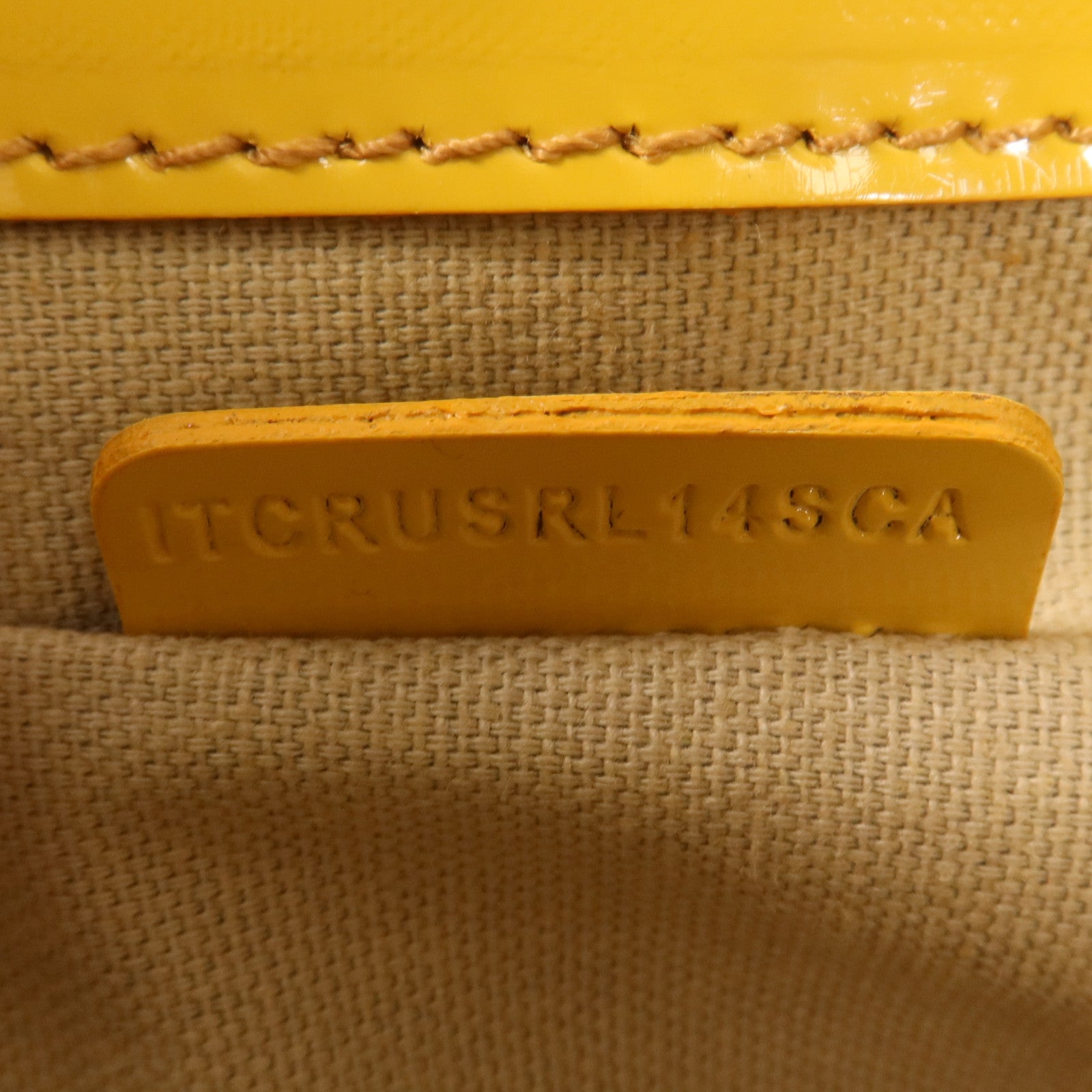BURBERRY 帆布/皮革Patent Lilford Check金扣肩背袋