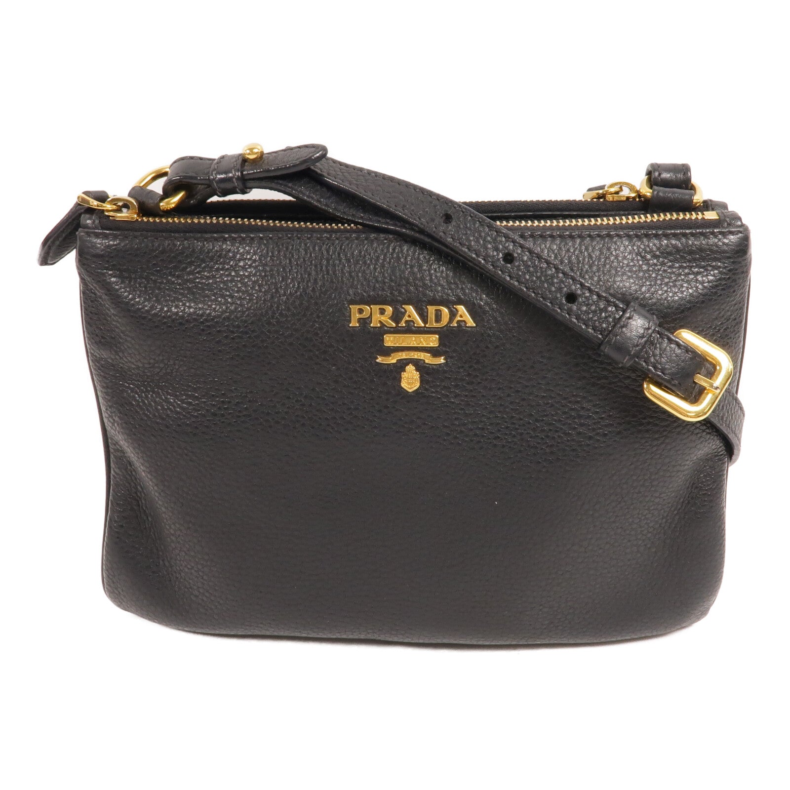 PRADA 牛皮皮革Shoulder Bag肩背袋