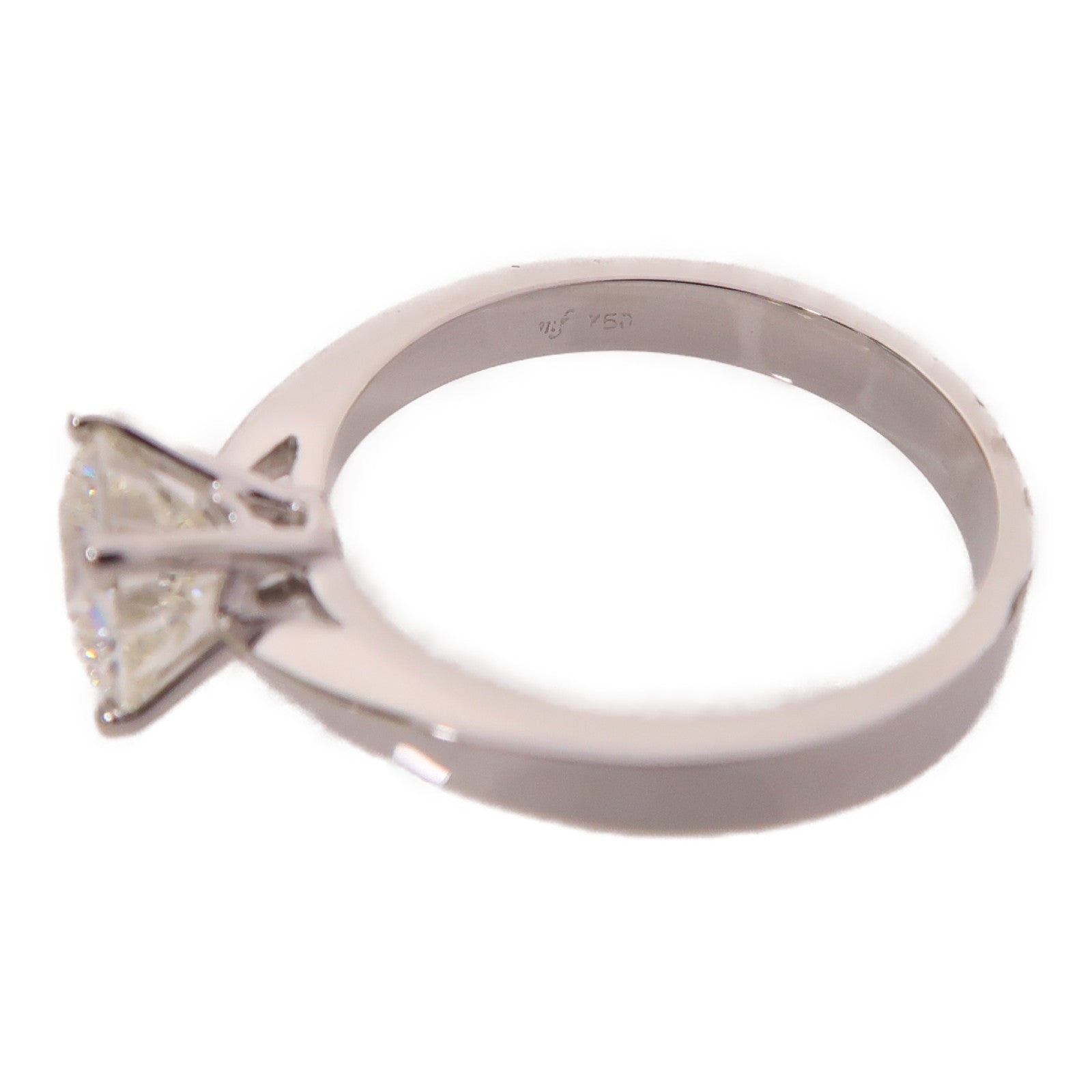 JEWELRY 18K白金Diamond Ring1.16ct鑽石戒指US#5.75