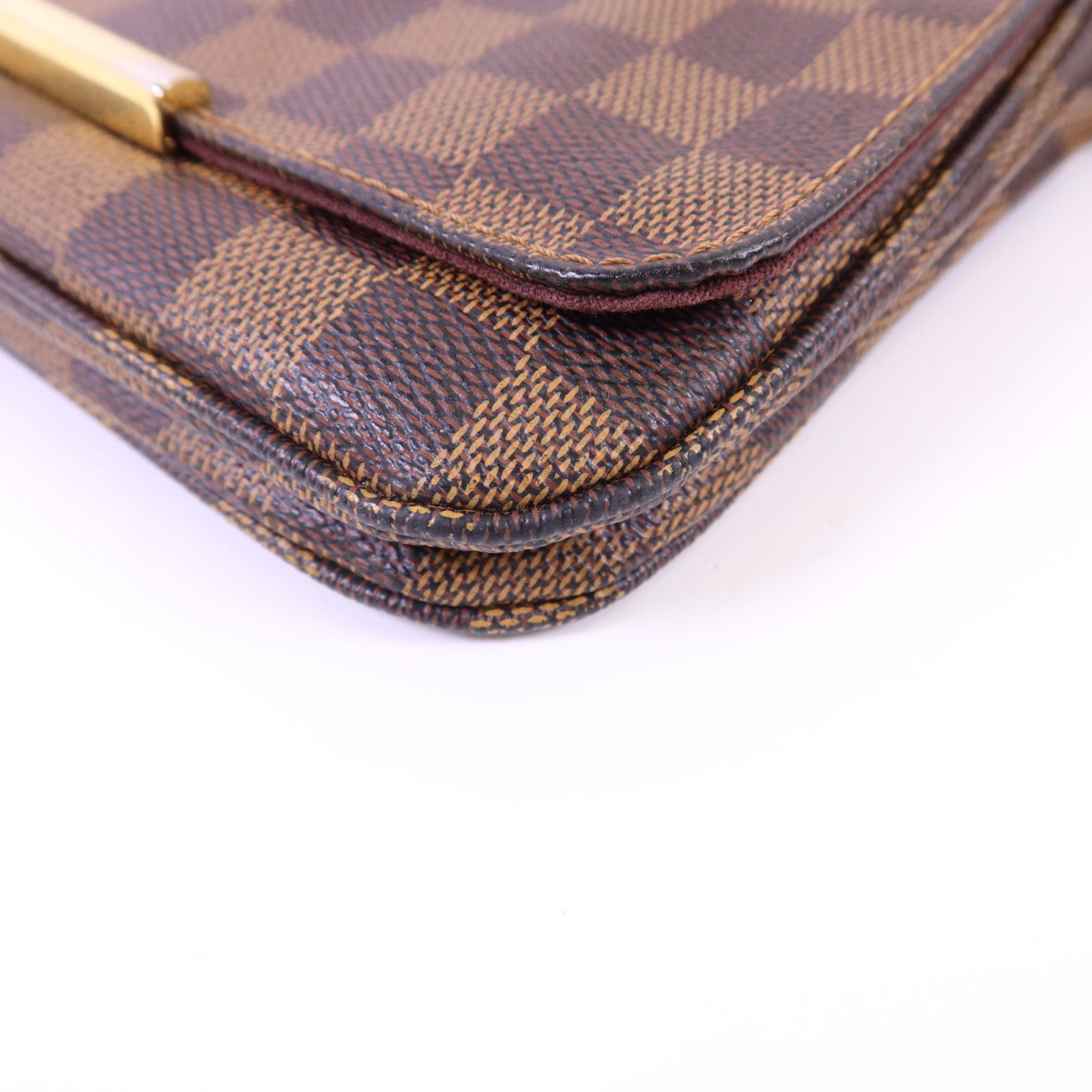 LOUIS VUITTON Damier Hoxton PM金扣肩背袋