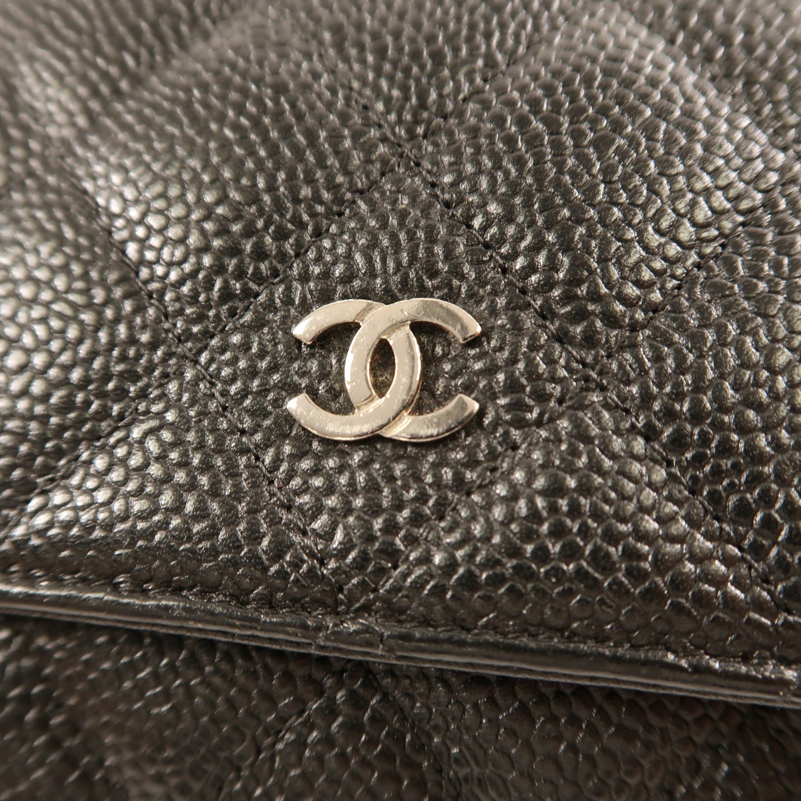 CHANEL 牛皮皮革WOC Wallet On Chain鏈帶肩背袋