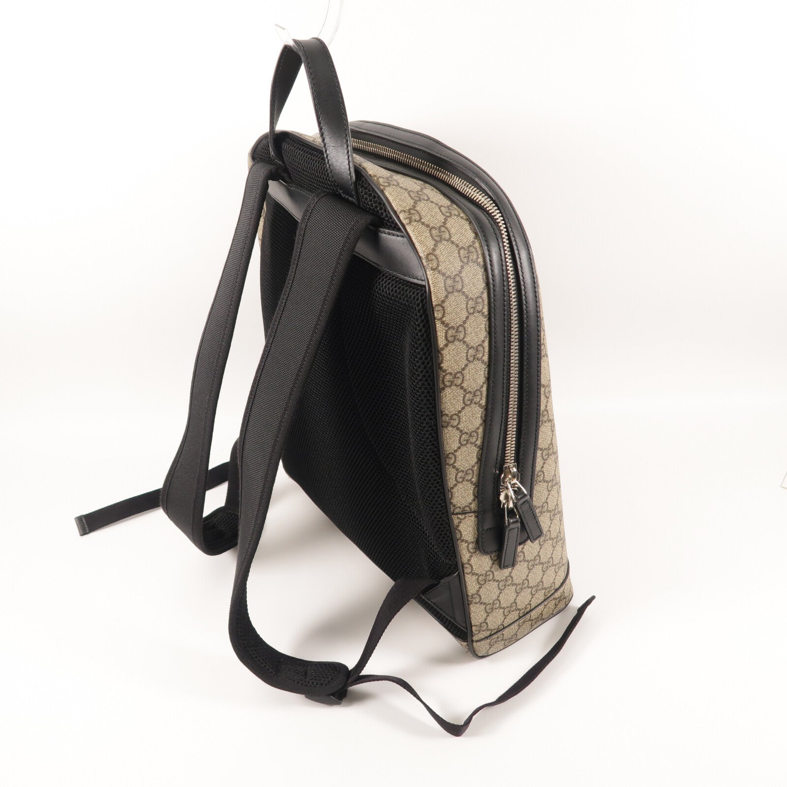 GUCCI 塗層帆布GG Supreme Backpack背包