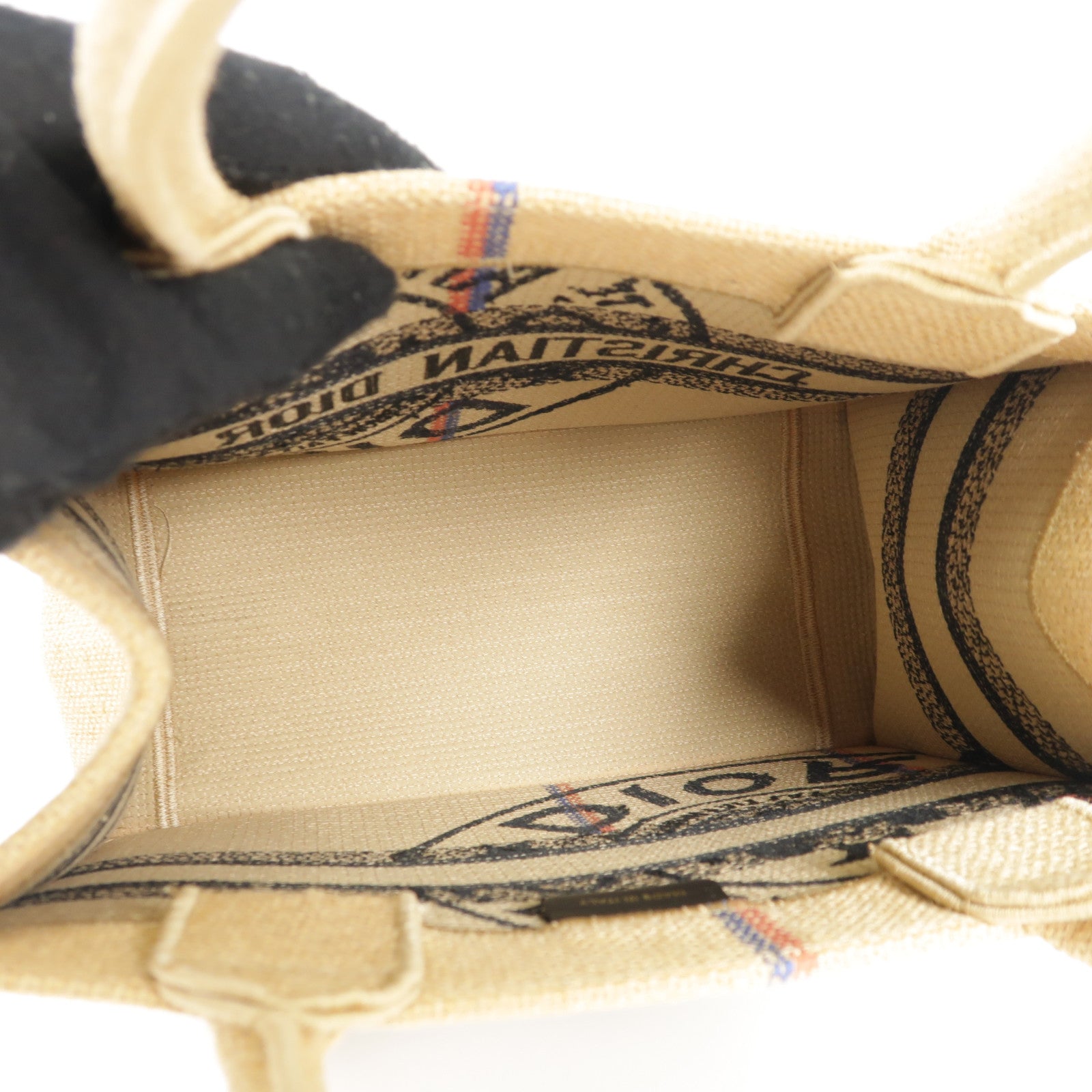 Dior Handbag Canvas Brown