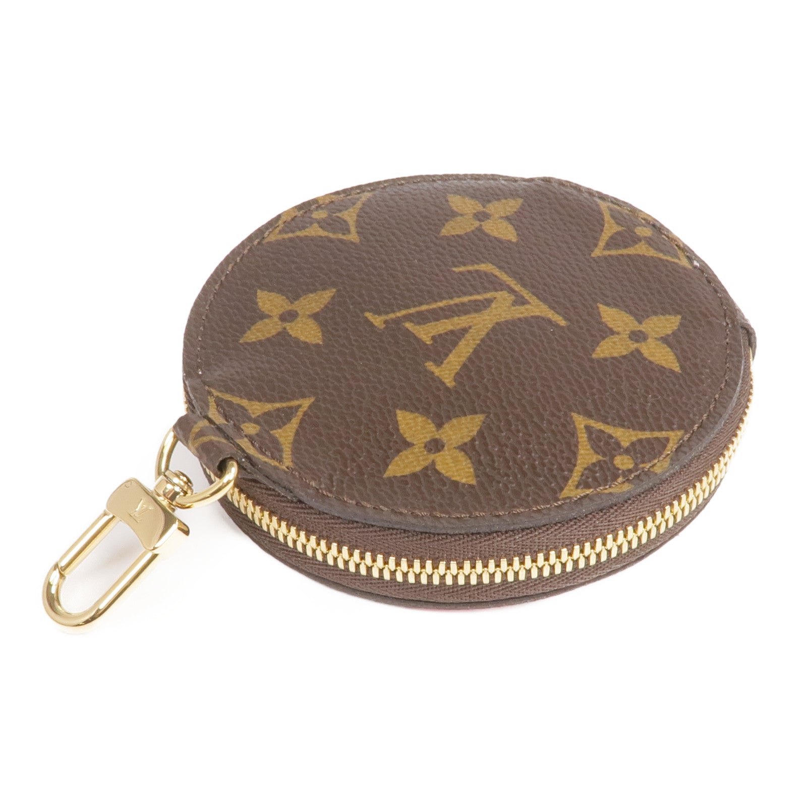 LOUIS VUITTON Monogram Coin Case金扣零錢包