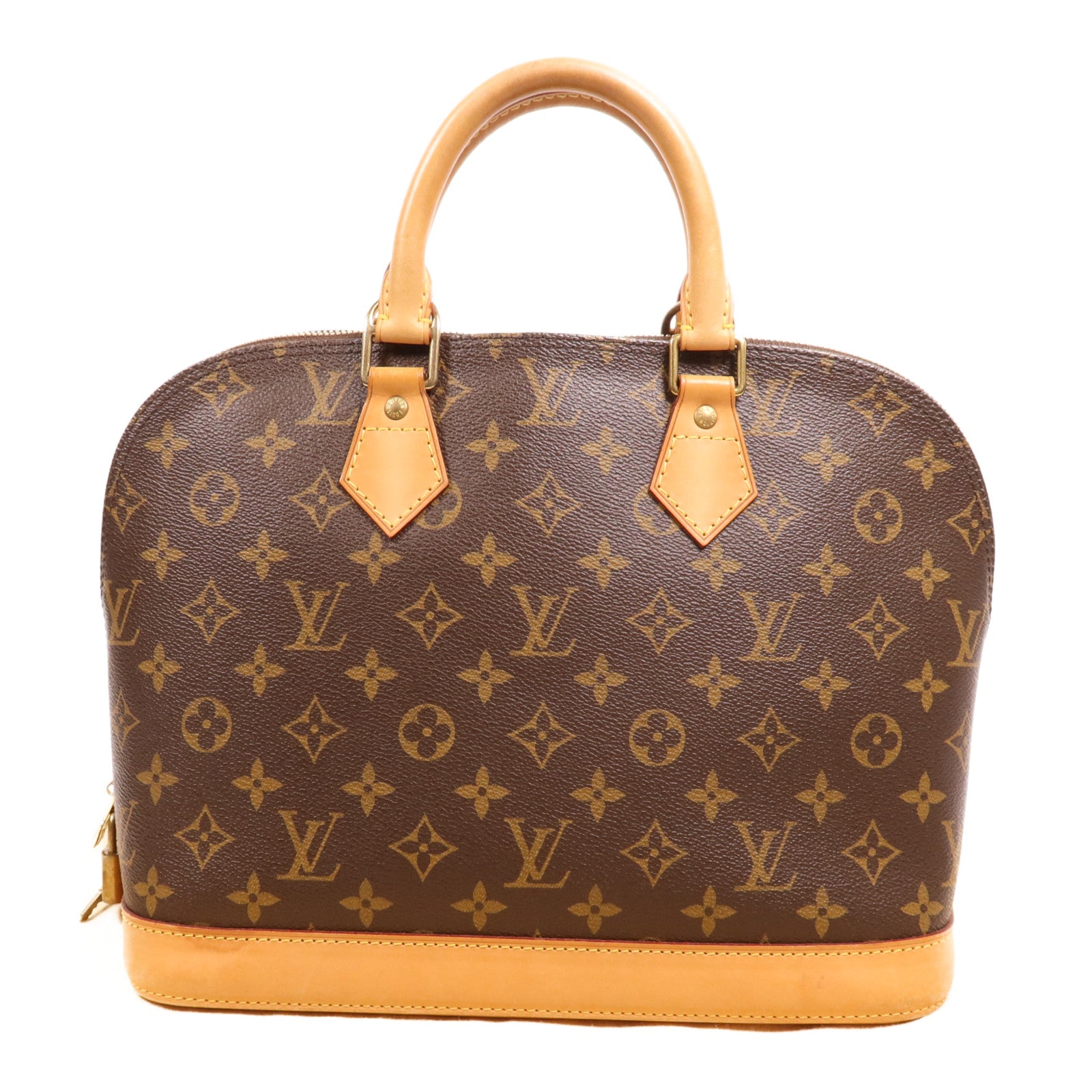 LOUIS VUITTON Monogram Alma PM金扣手挽袋