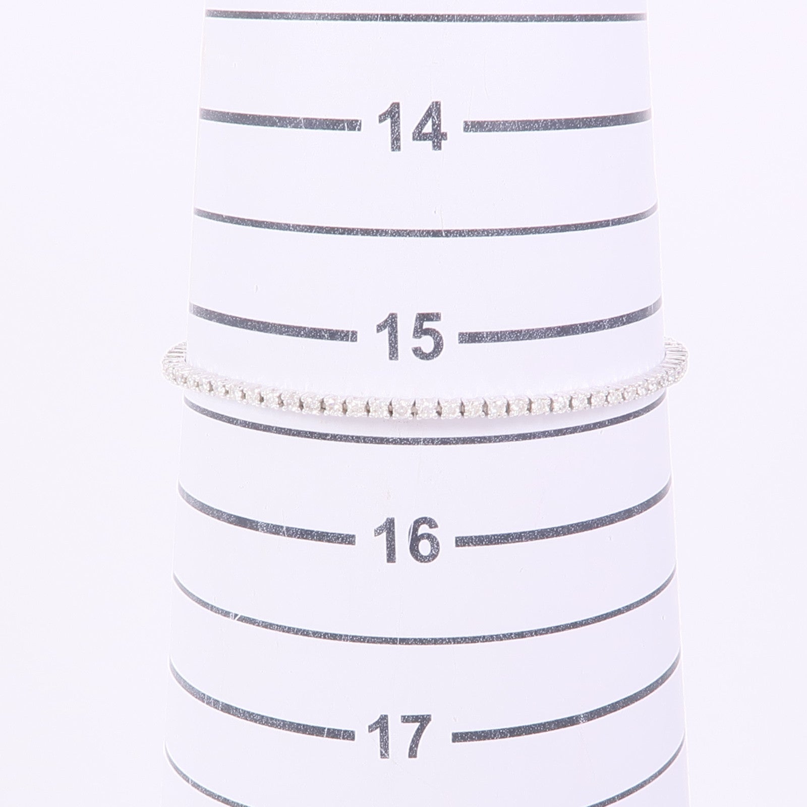 JEWELRY 18K白金Diamond Bracelet鑽石手鏈