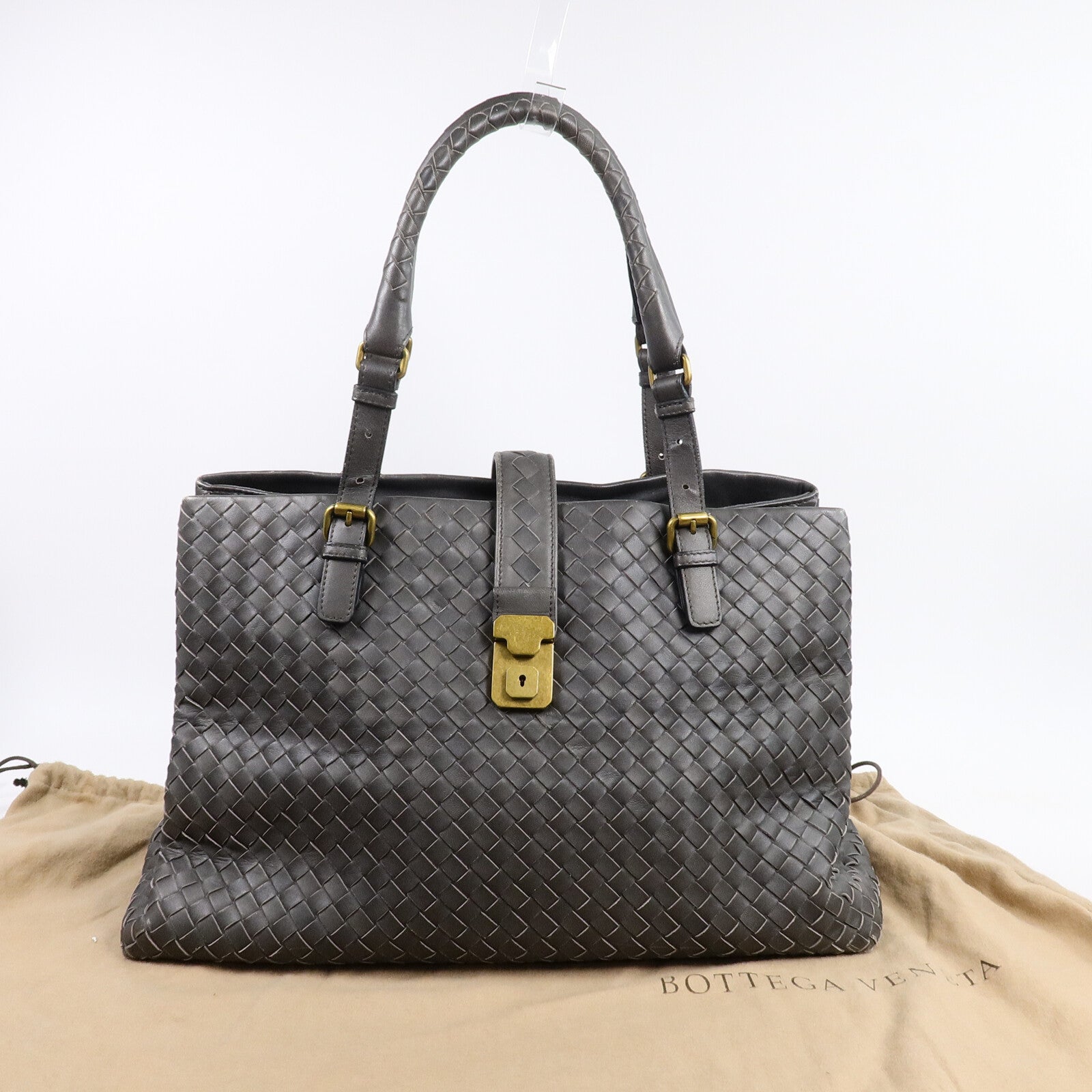 BOTTEGA VENETA 羊皮皮革Tote Bag手挽袋