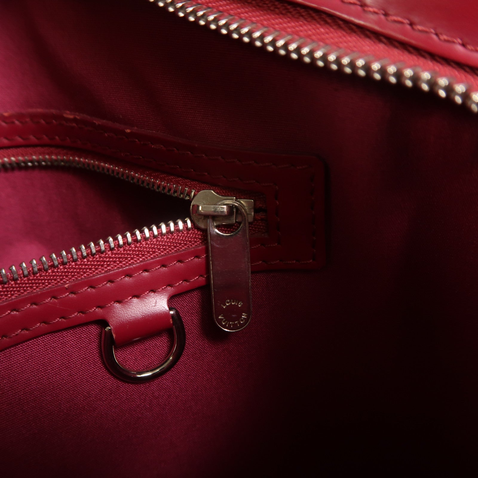 LOUIS VUITTON Epi Brea MM銀扣手挽肩背兩用袋