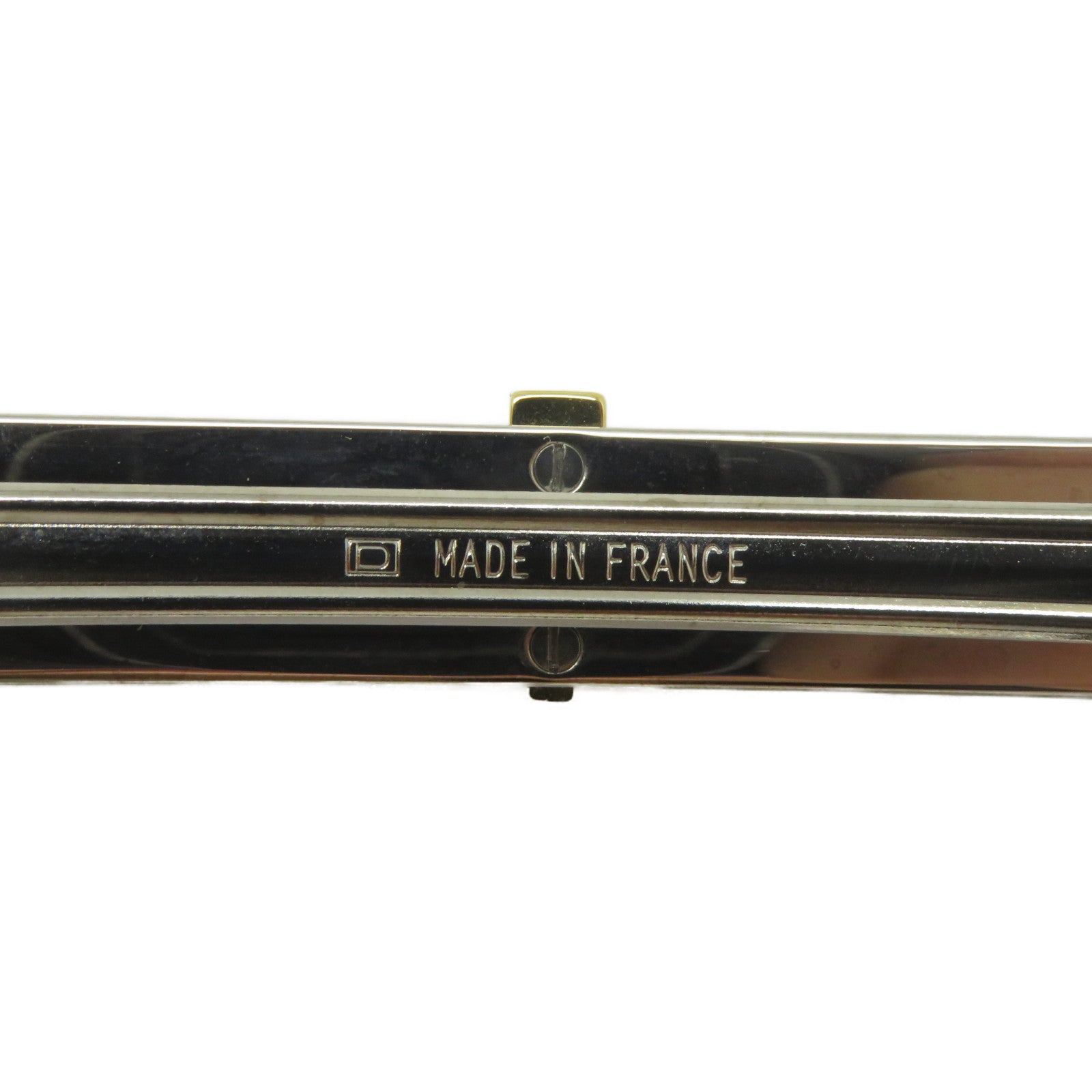 HERMES 金屬Hair Clip髮夾銀色/金色
