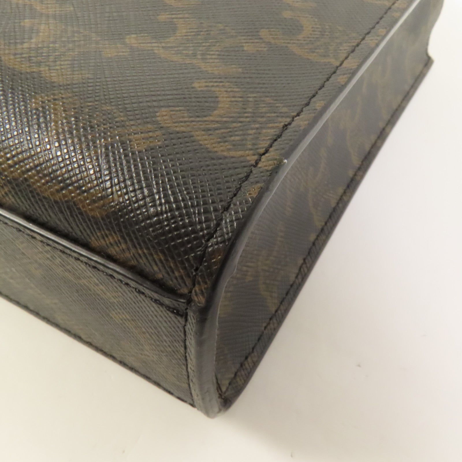 CELINE 塗層帆布Mini Vertical Cabas手挽肩背兩用袋