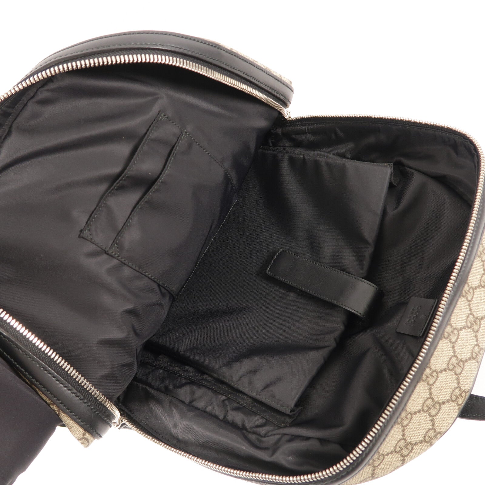 GUCCI 塗層帆布GG Supreme Backpack背包