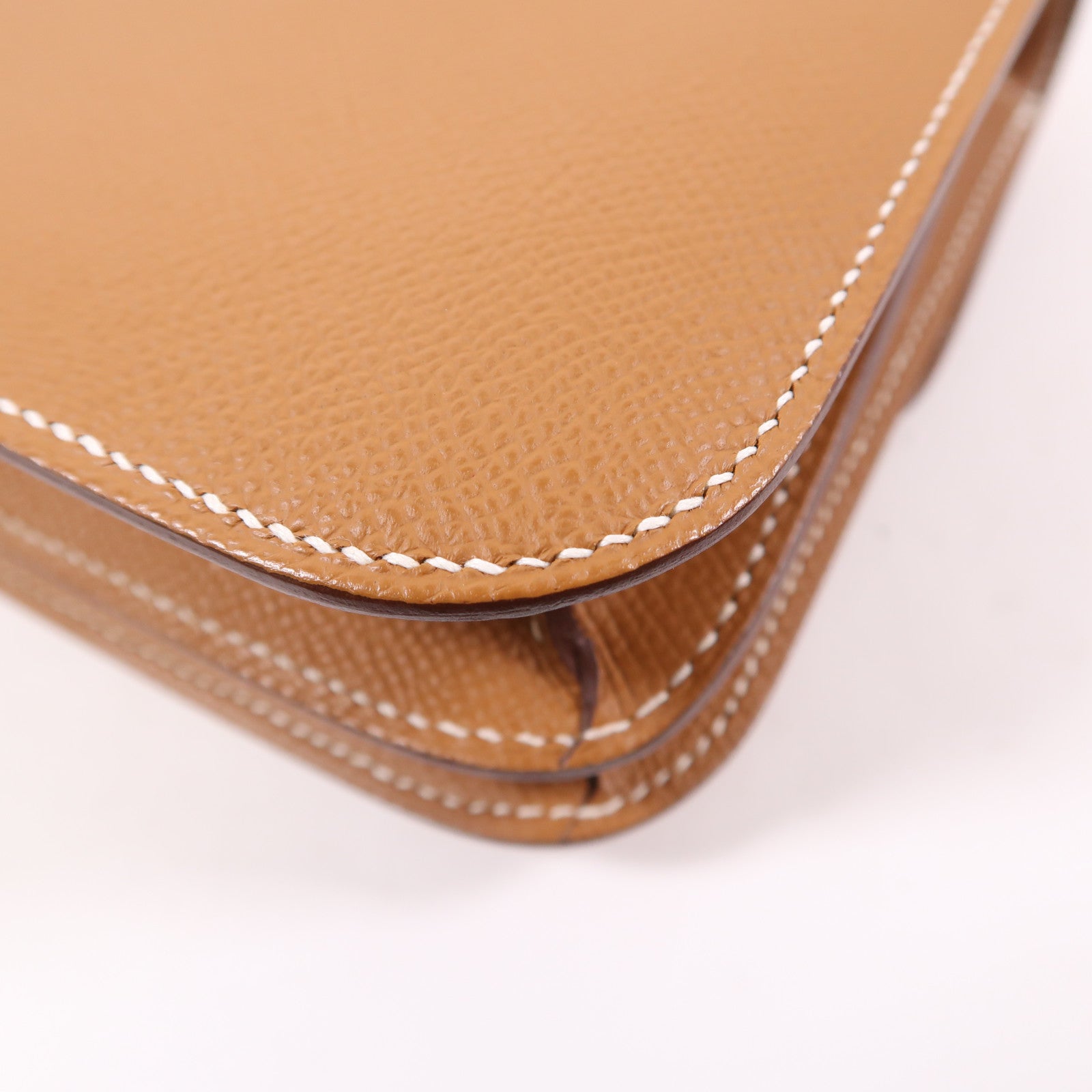 HERMES Epsom皮革Constance Mini金扣肩背袋
