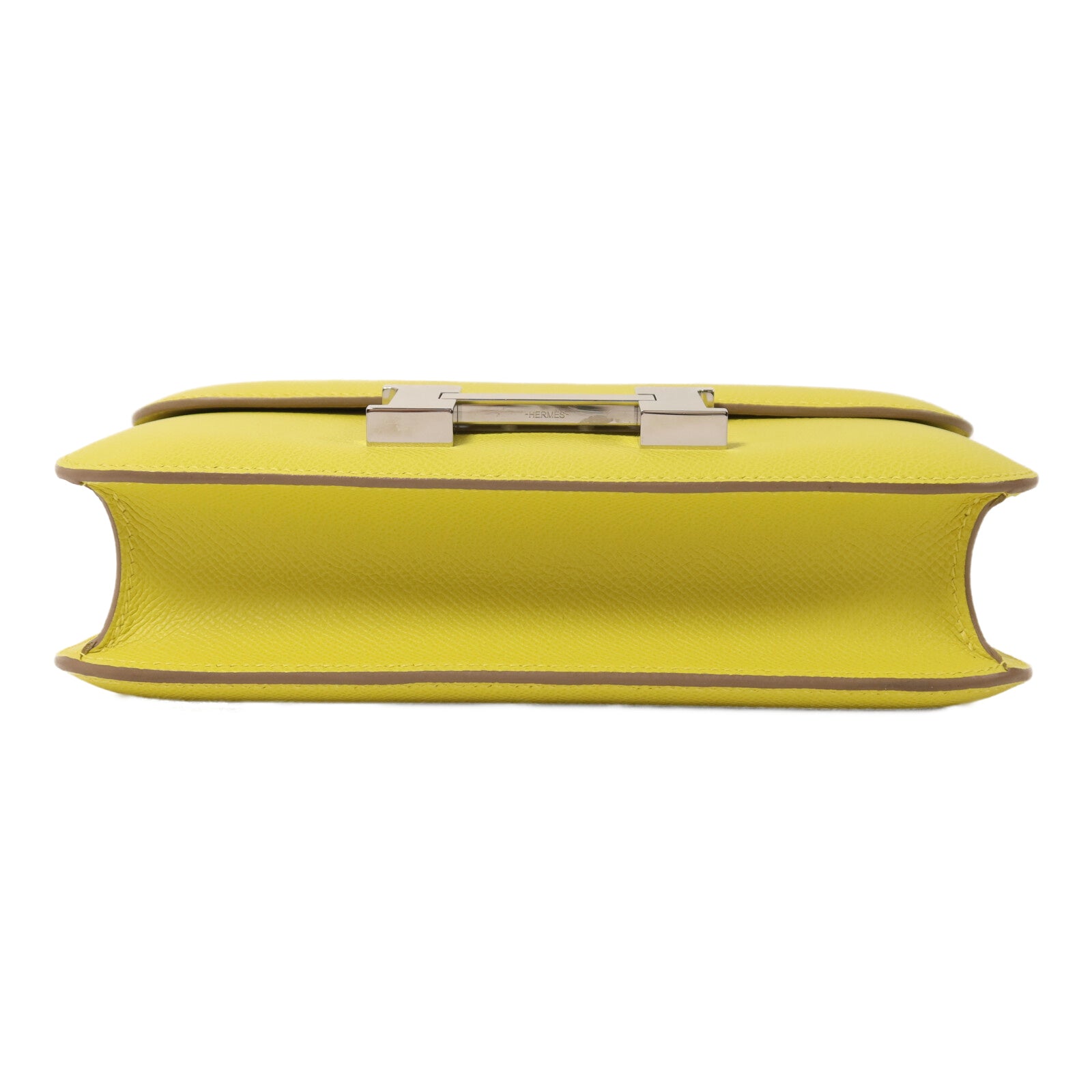 HERMES Epsom皮革Constance 24肩背袋Lime