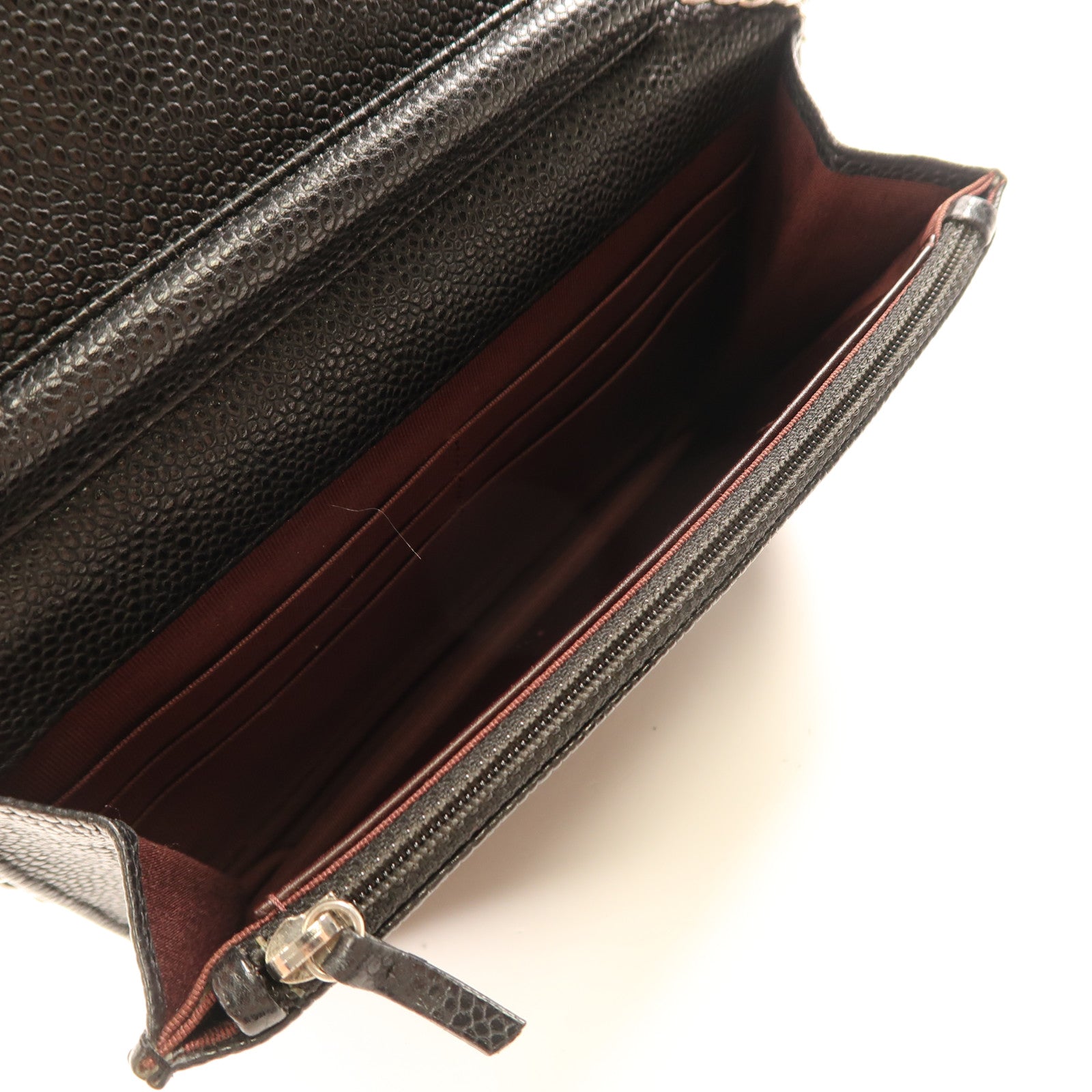 CHANEL 牛皮皮革WOC Wallet On Chain鏈帶肩背袋