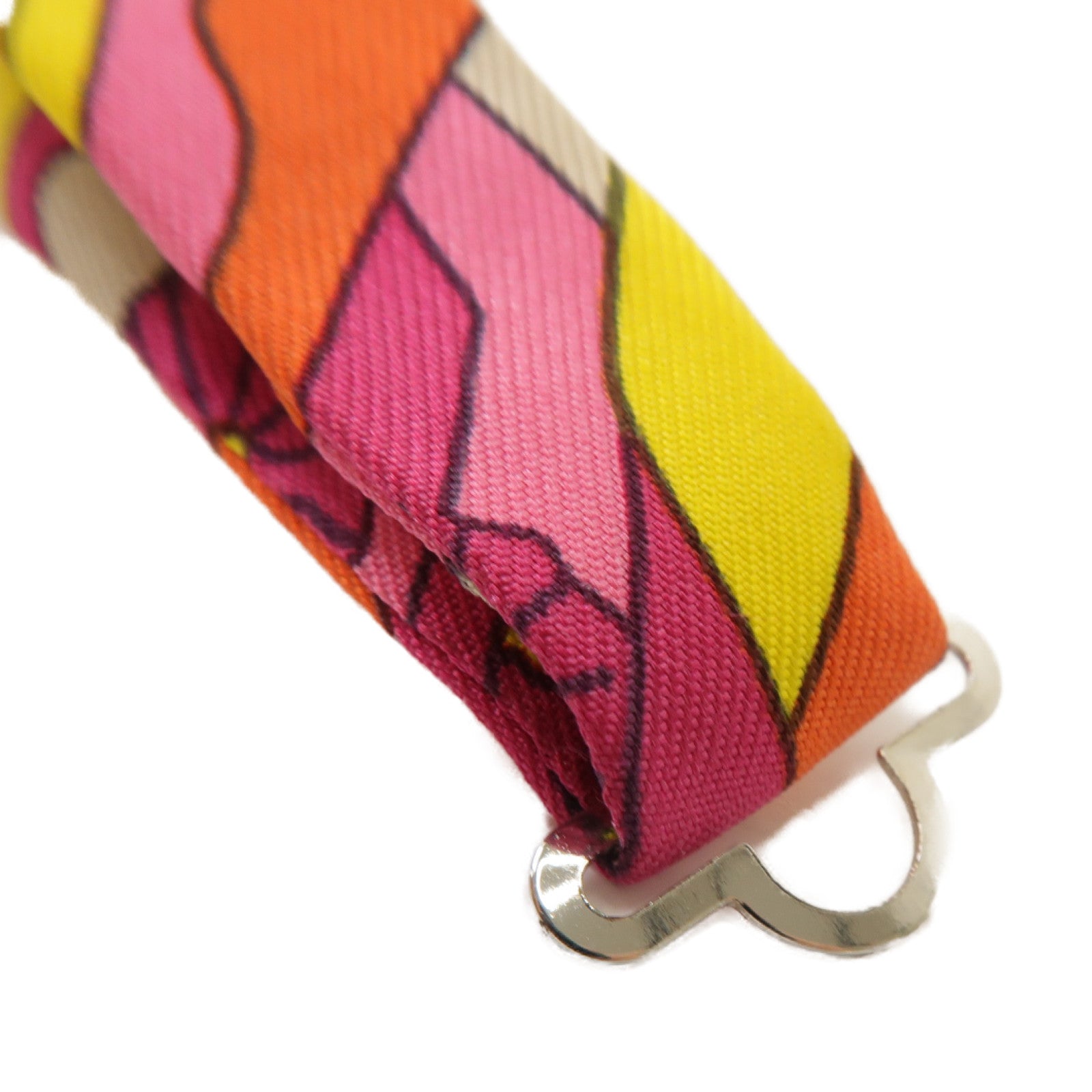 HERMES 絲質Noeud Papillon Bow Tie銀扣領結彩色