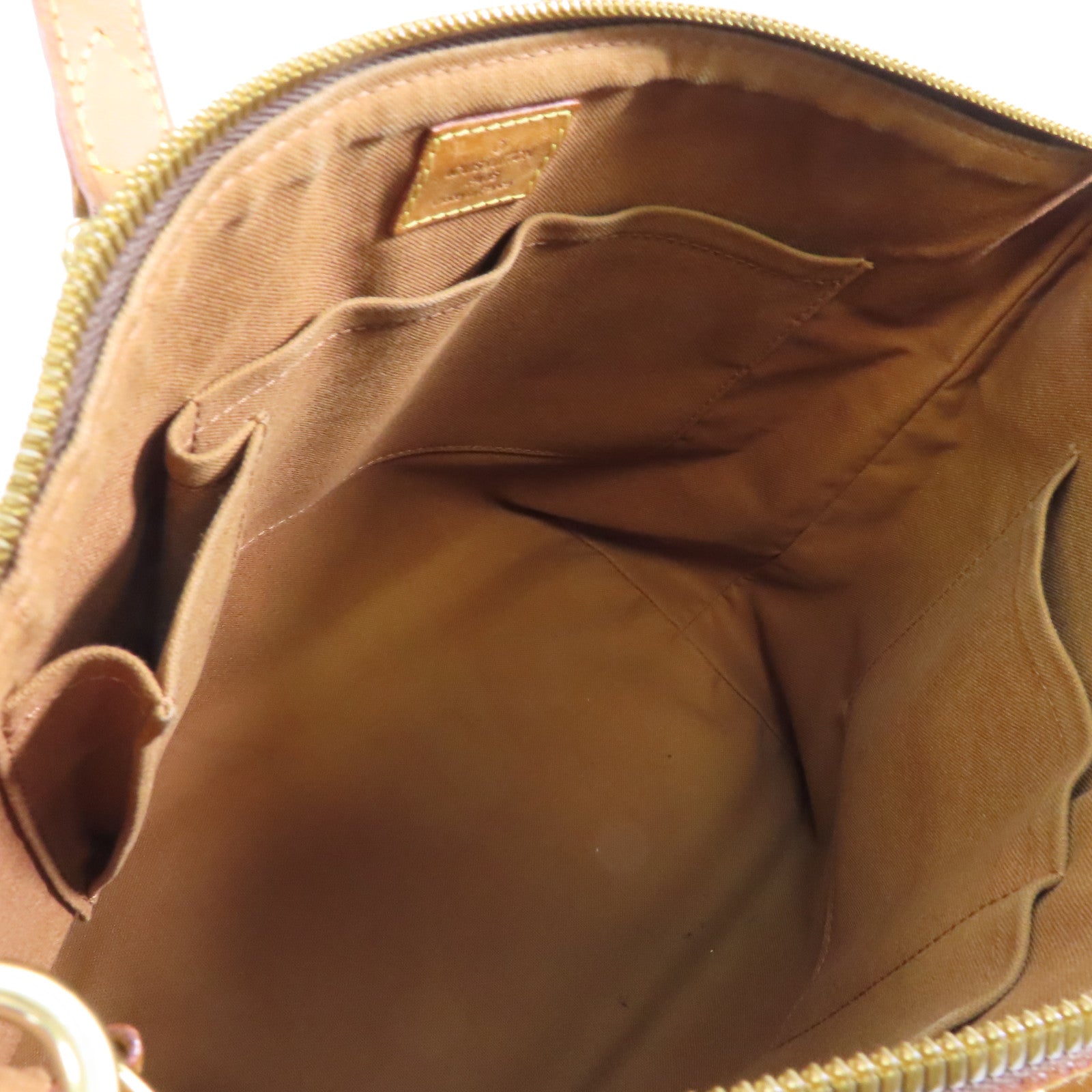 LOUIS VUITTON 【激減優惠】Monogram Palermo PM金扣手挽肩背兩用袋棕色