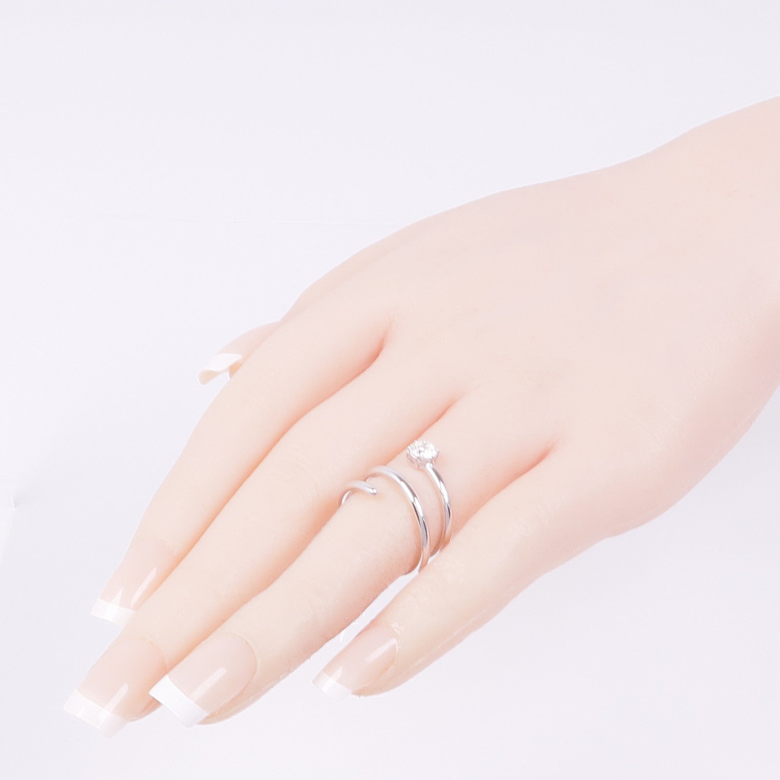 JEWELRY 18K白金Diamond Ring鑽石戒指US#6