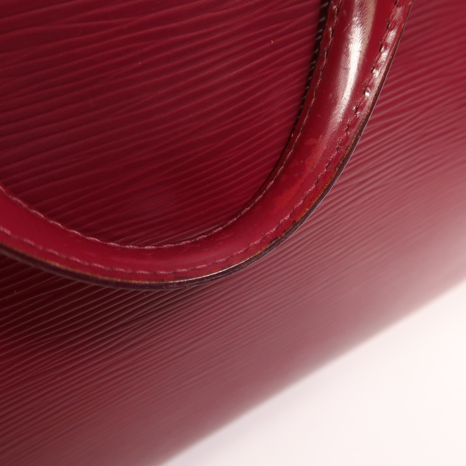 LOUIS VUITTON Epi Brea MM銀扣手挽肩背兩用袋
