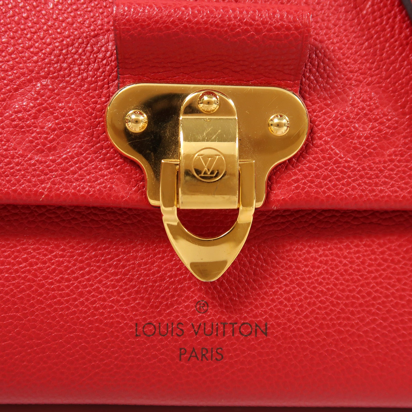LOUIS VUITTON Monogram Empreinte Vavin金扣肩背袋