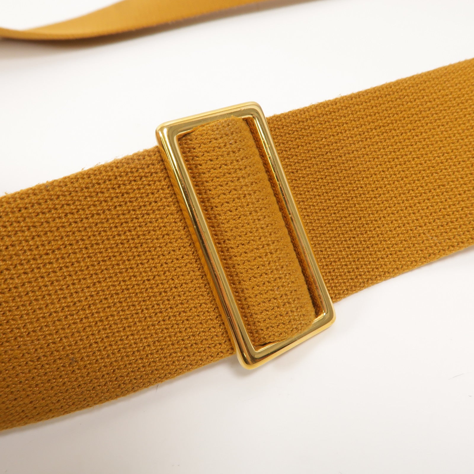HERMES Chevre皮革Geta肩背袋Caramel