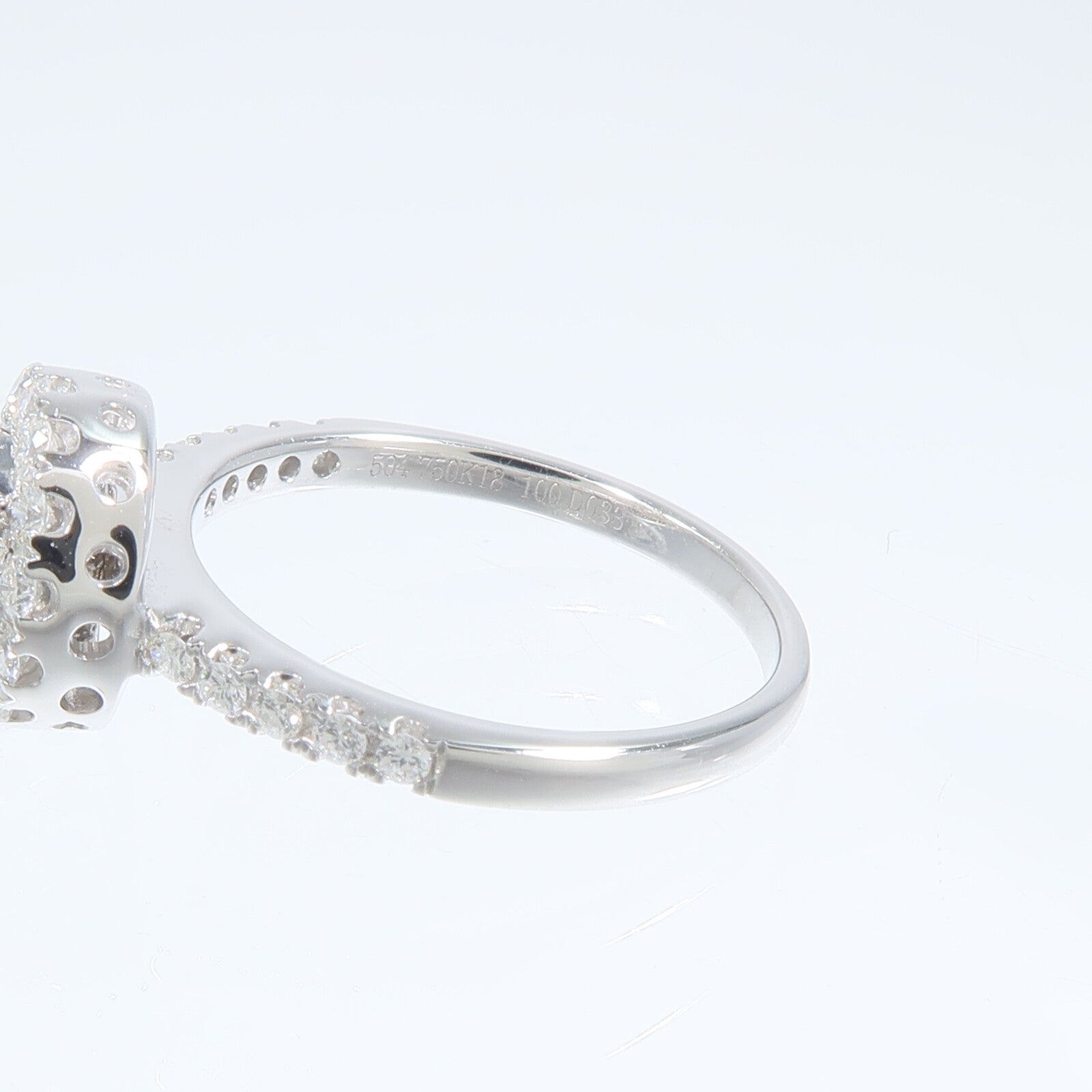 JEWELRY 18K白金Diamond Ring鑽石戒指