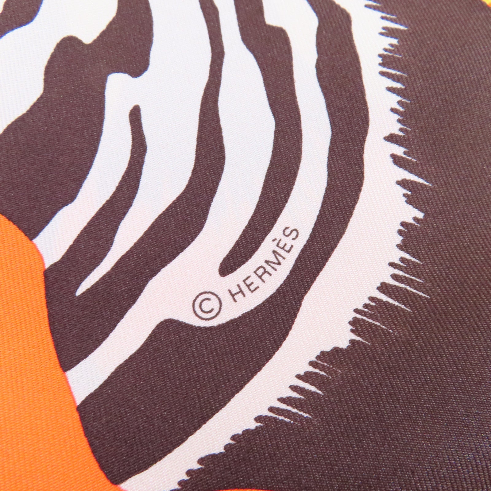 HERMES 絲質Scarf 90x90絲巾橙色/紅色/棕色/彩色