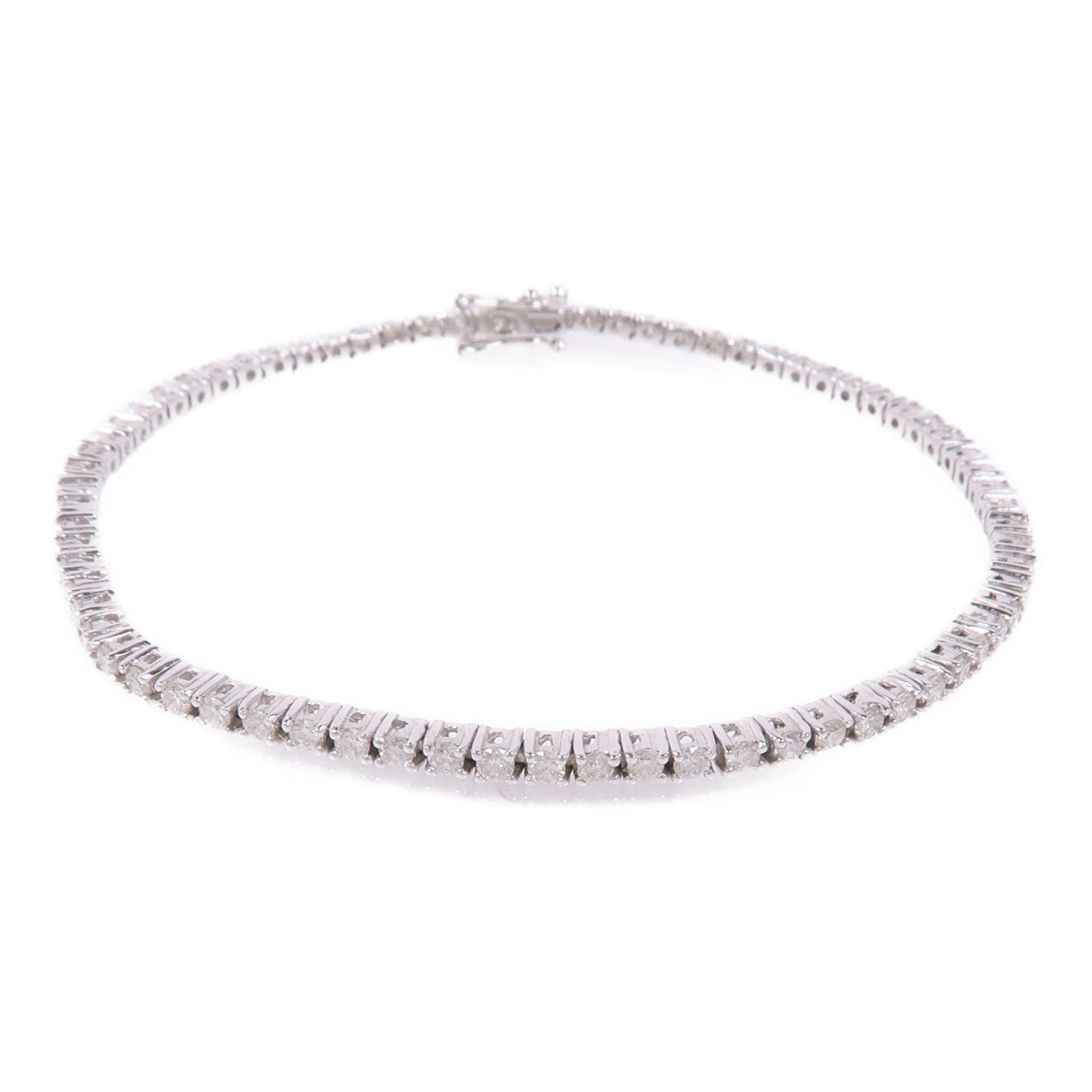 JEWELRY 18K白金Diamond Bracelet鑽石手鏈