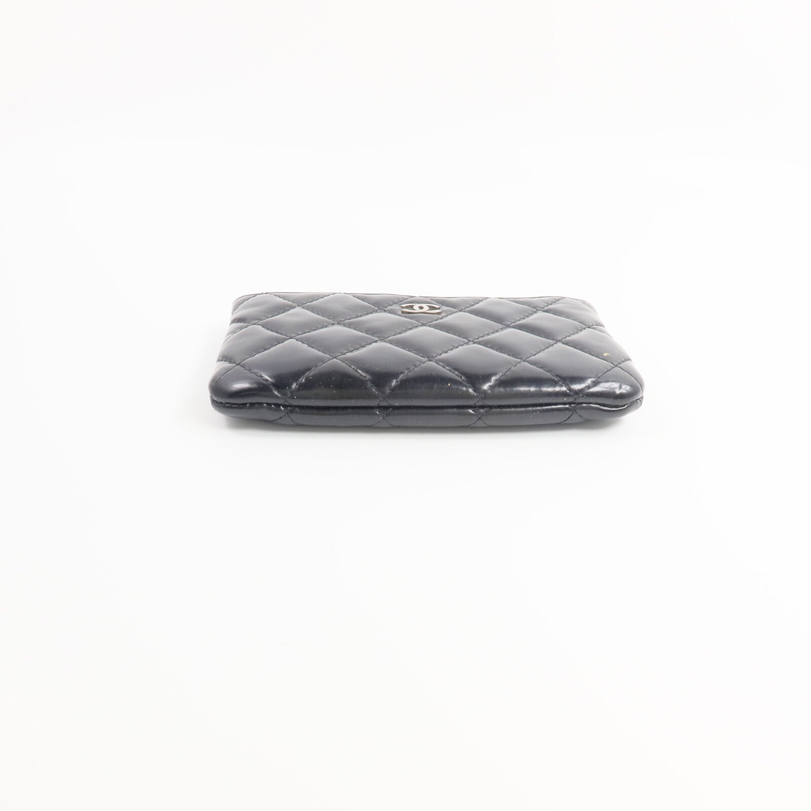 CHANEL 漆皮皮革Classic Mini O Case零錢包/卡片套