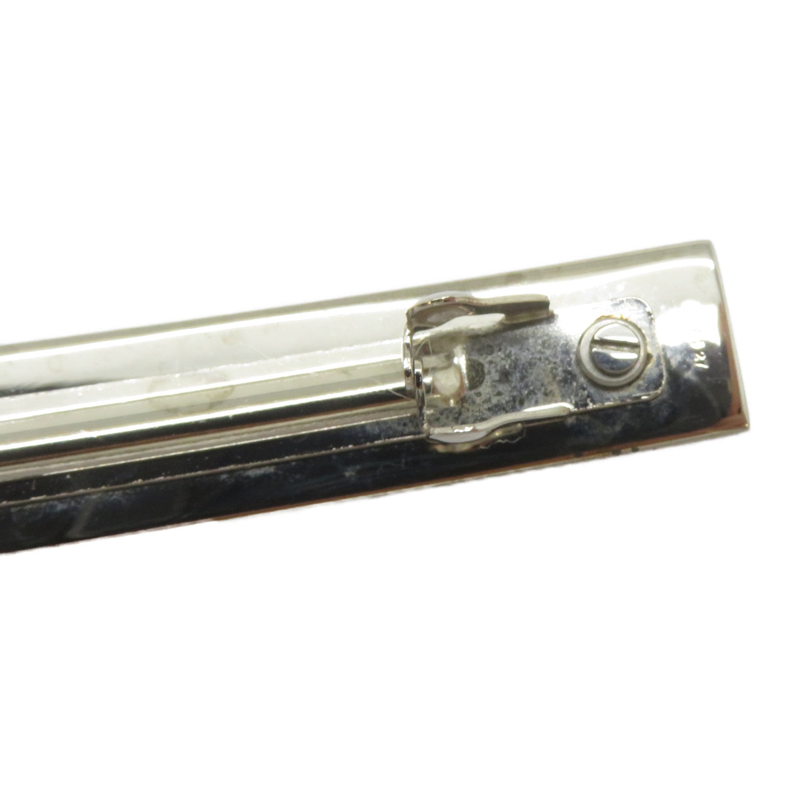 HERMES 金屬Hair Clip髮夾銀色/金色