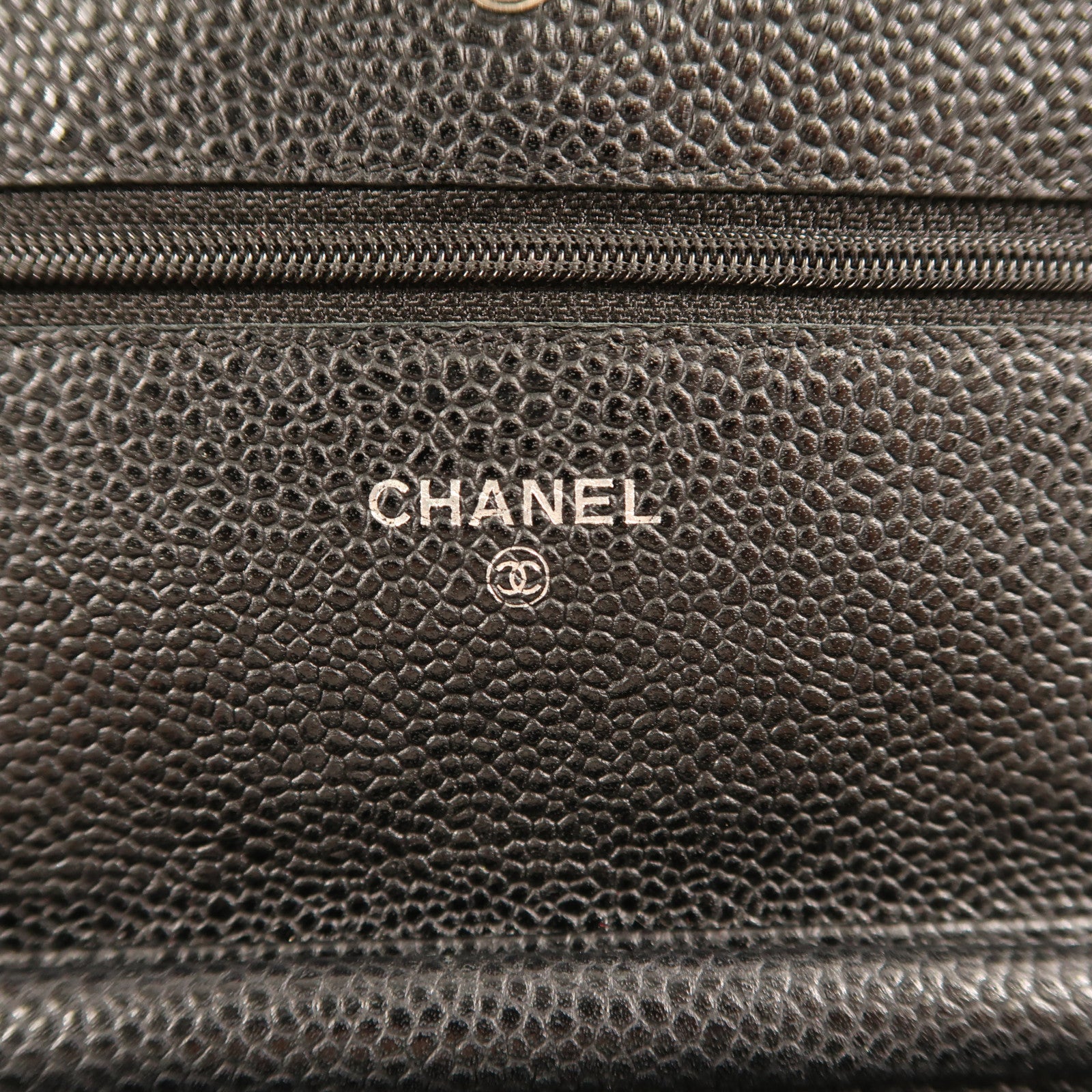 CHANEL 牛皮皮革WOC Wallet On Chain鏈帶肩背袋
