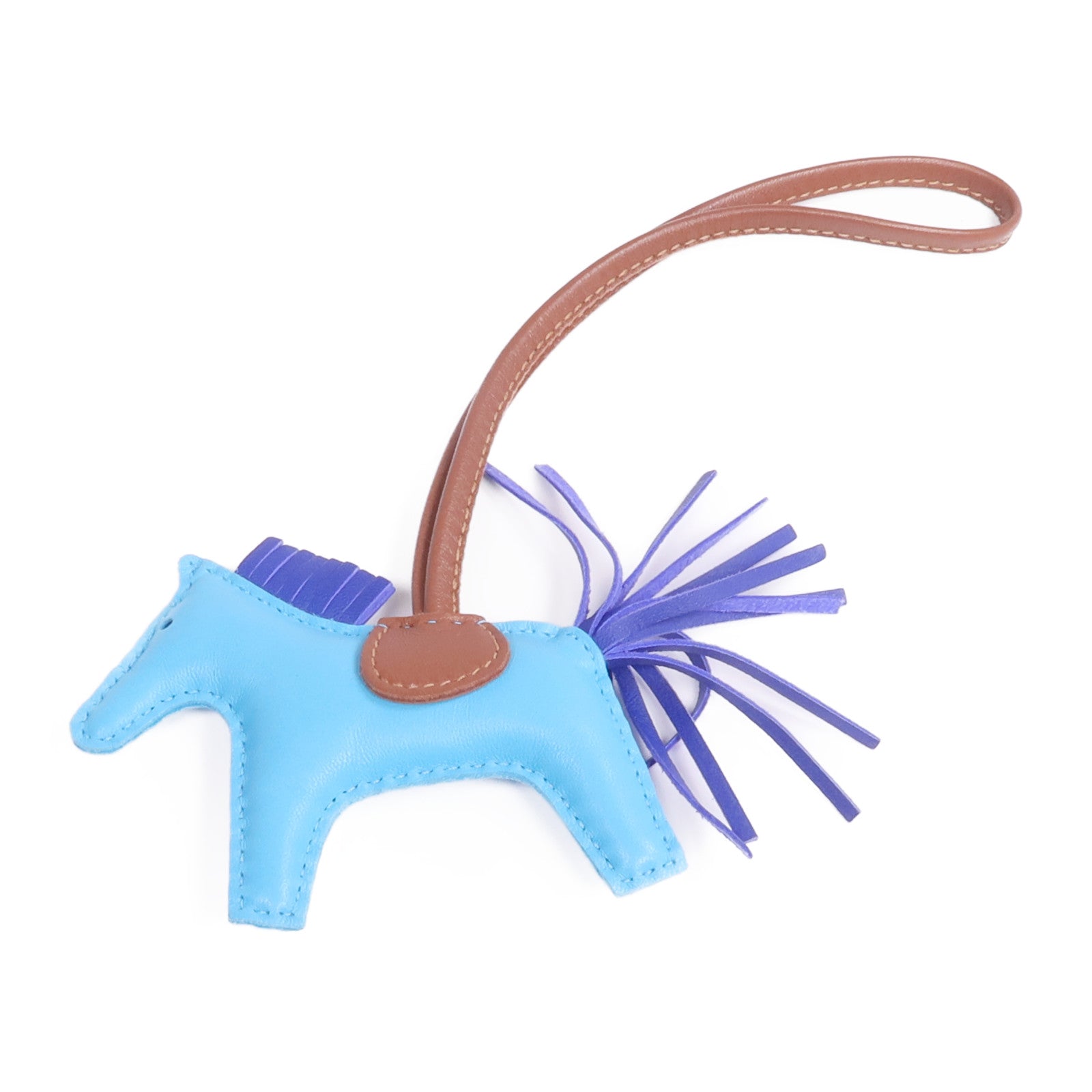 HERMES Milo皮革Rodeo PM掛飾