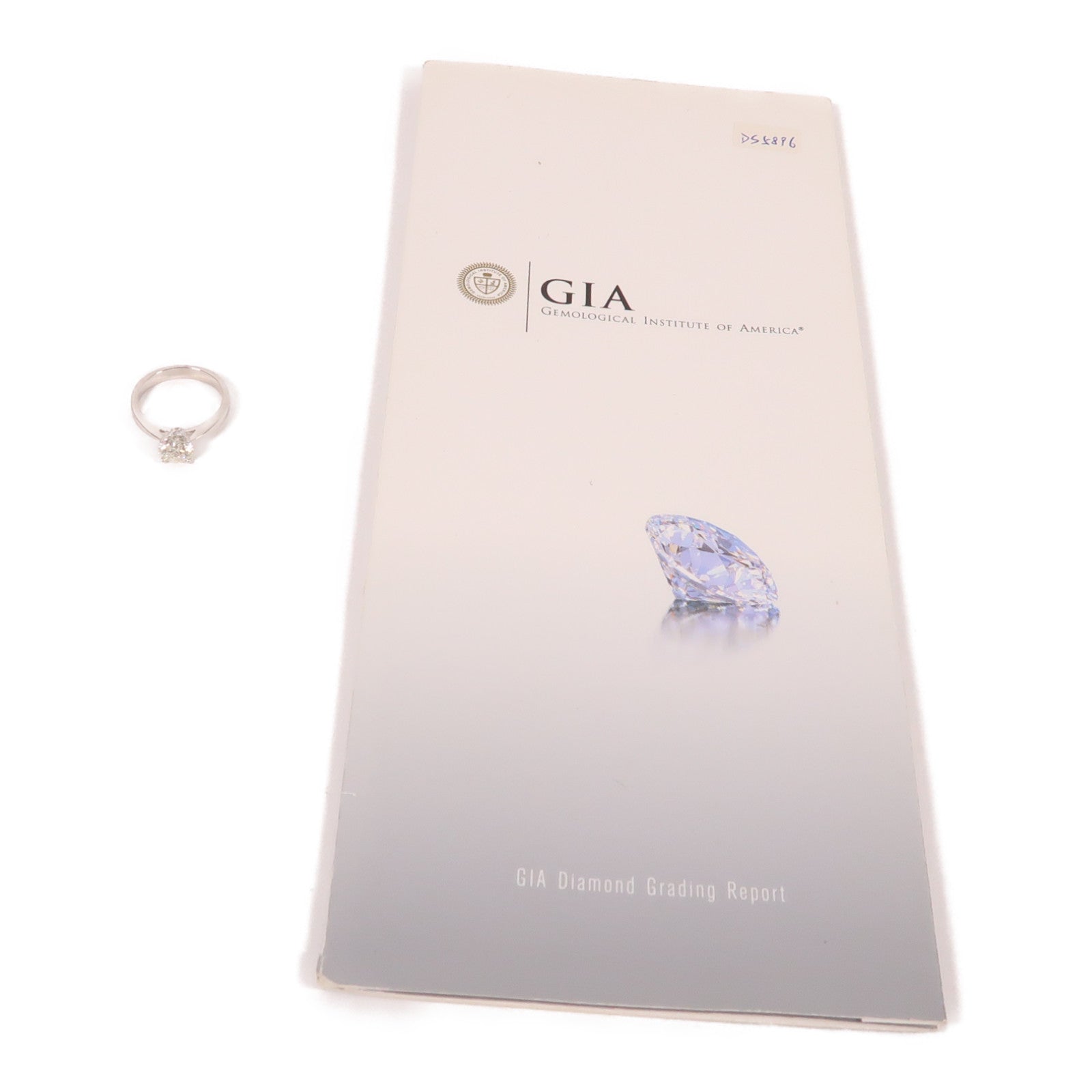 JEWELRY 18K白金Diamond Ring1.16ct鑽石戒指US#5.75