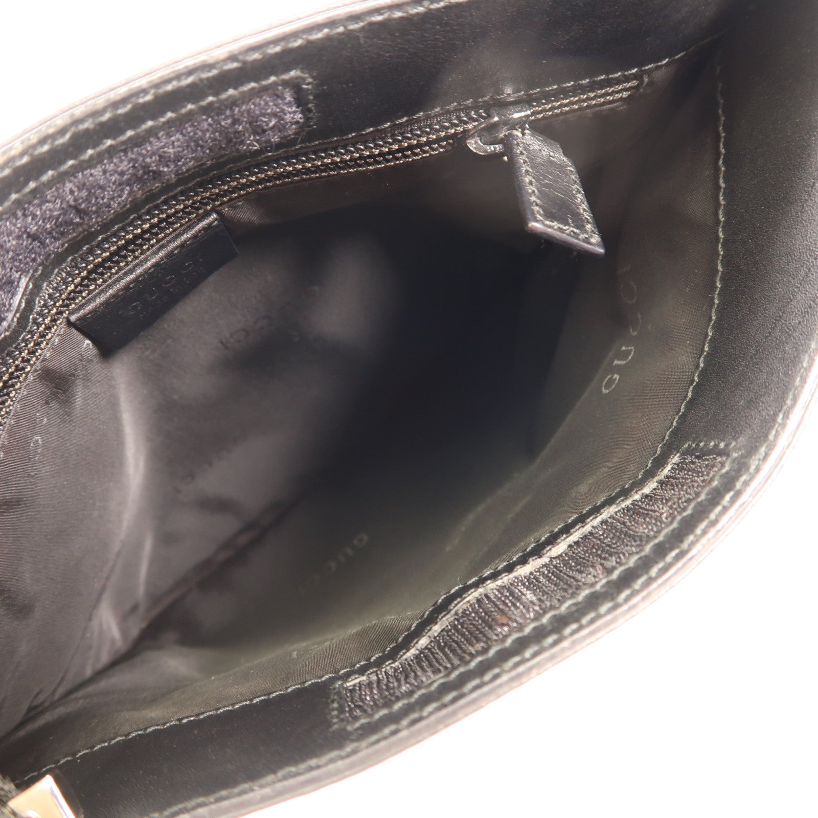 GUCCI 【激減優惠】帆布Shoulder Bag銀扣肩背袋