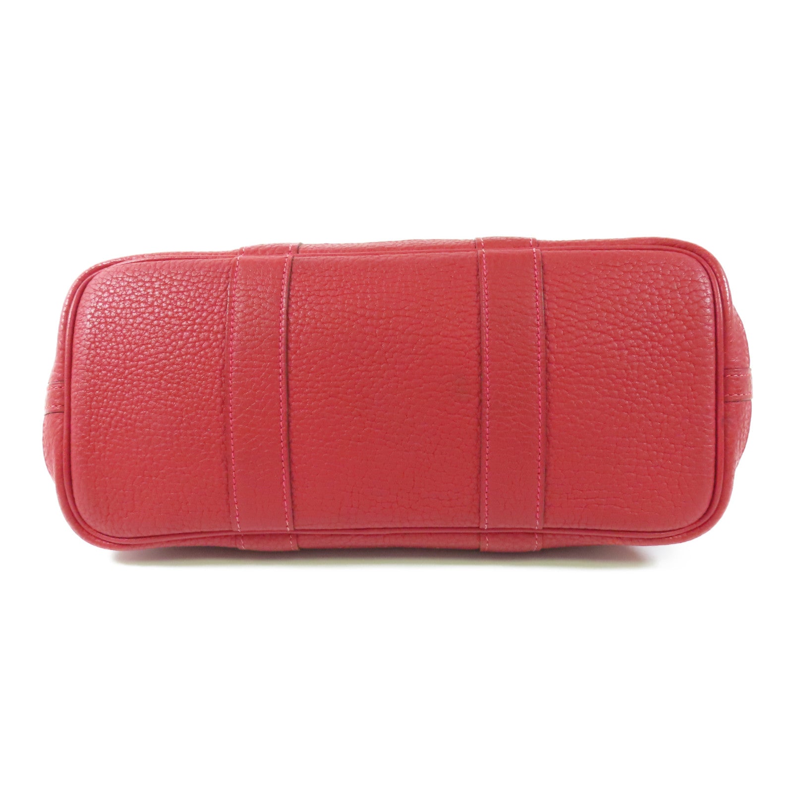HERMES 【激減優惠】Negonda Garden Party TPM銀扣手挽袋Q5 Rouge Casaque