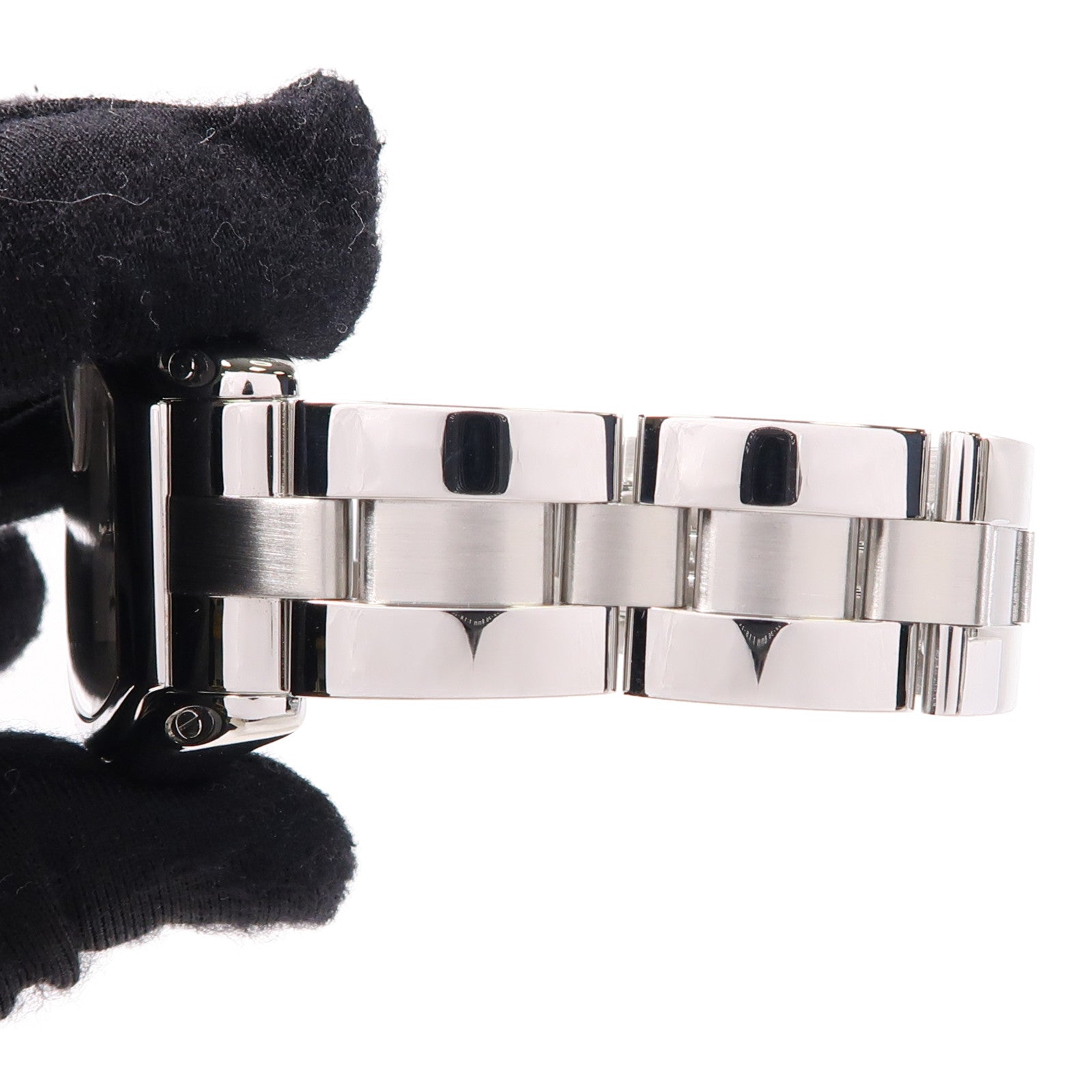 CARTIER Roadster不鏽鋼手錶自動機芯銀色