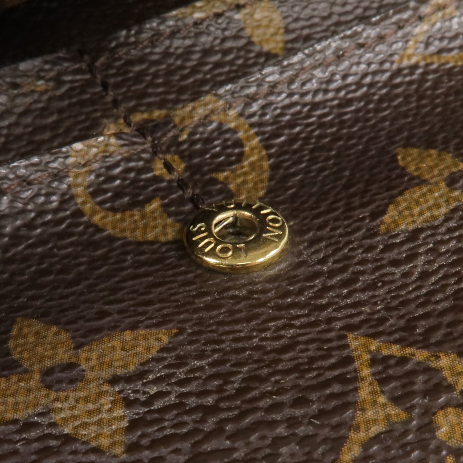 LOUIS VUITTON Monogram Emilie Long Wallet金扣長錢包