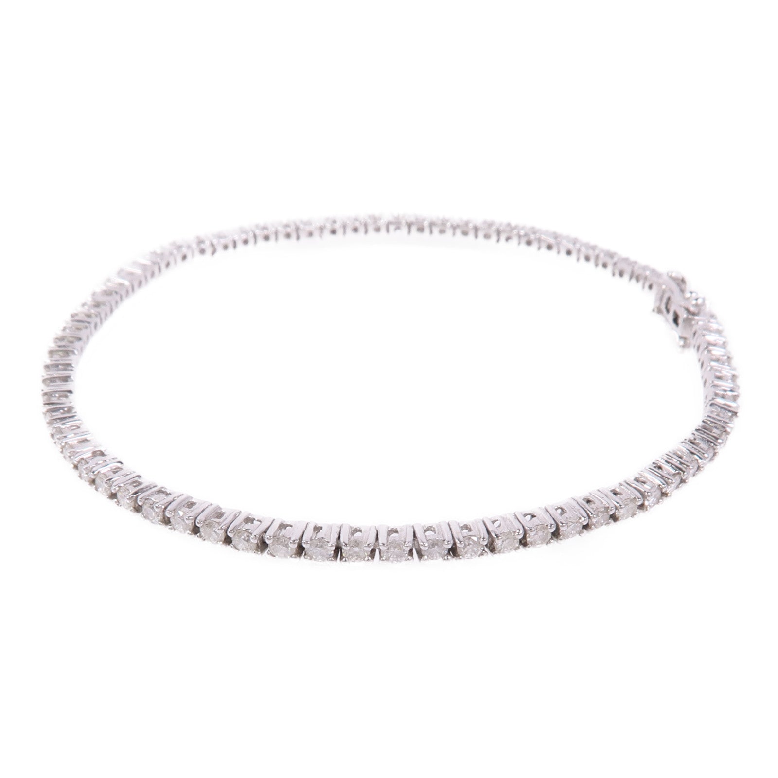 JEWELRY 18K白金Diamond Bracelet鑽石手鏈
