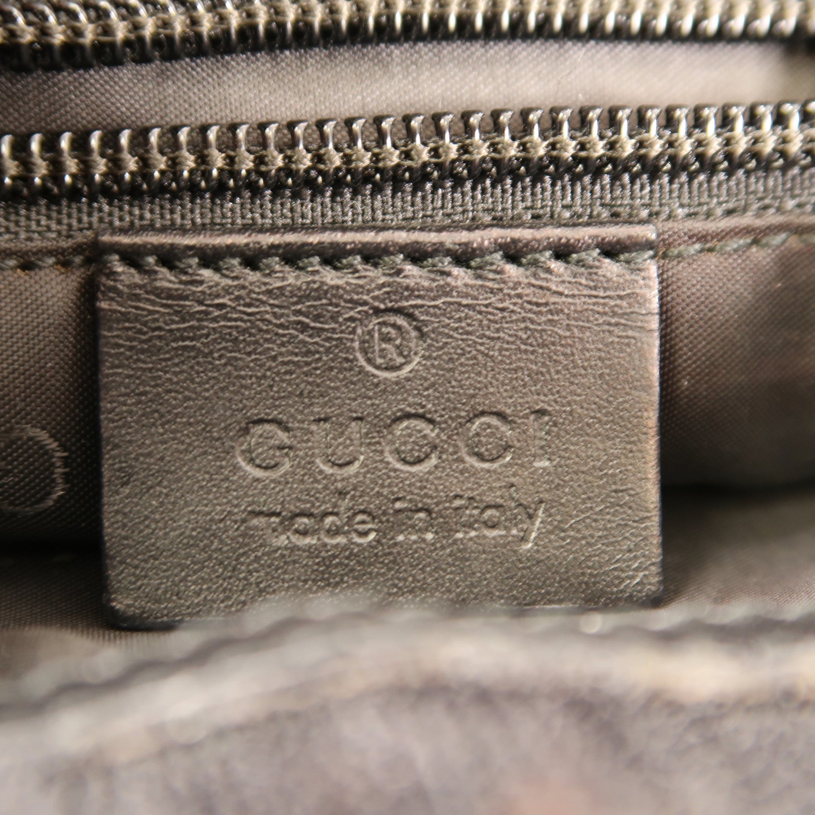 GUCCI 【激減優惠】帆布Shoulder Bag銀扣肩背袋