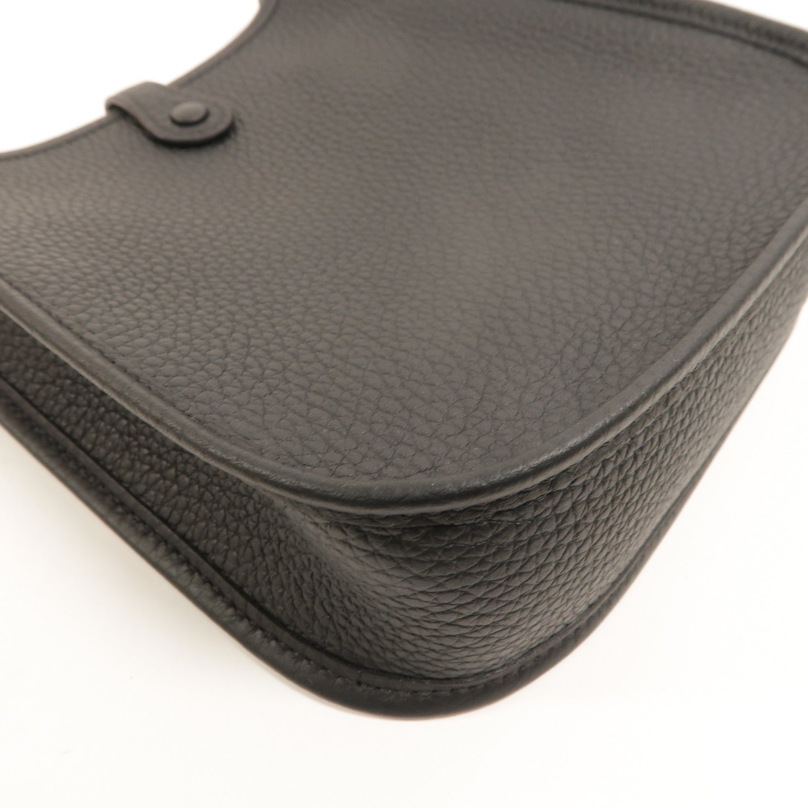 HERMES Clemence皮革Evelyne TPM肩背袋Noir