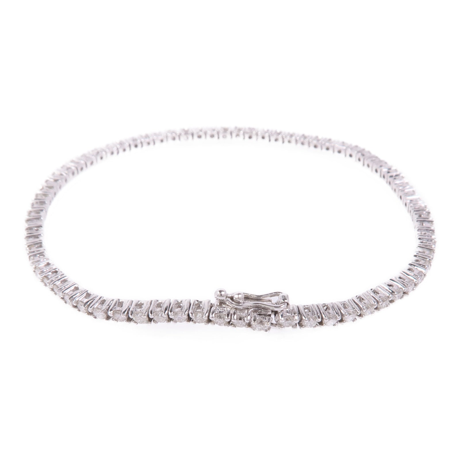 JEWELRY 18K白金Diamond Bracelet鑽石手鏈