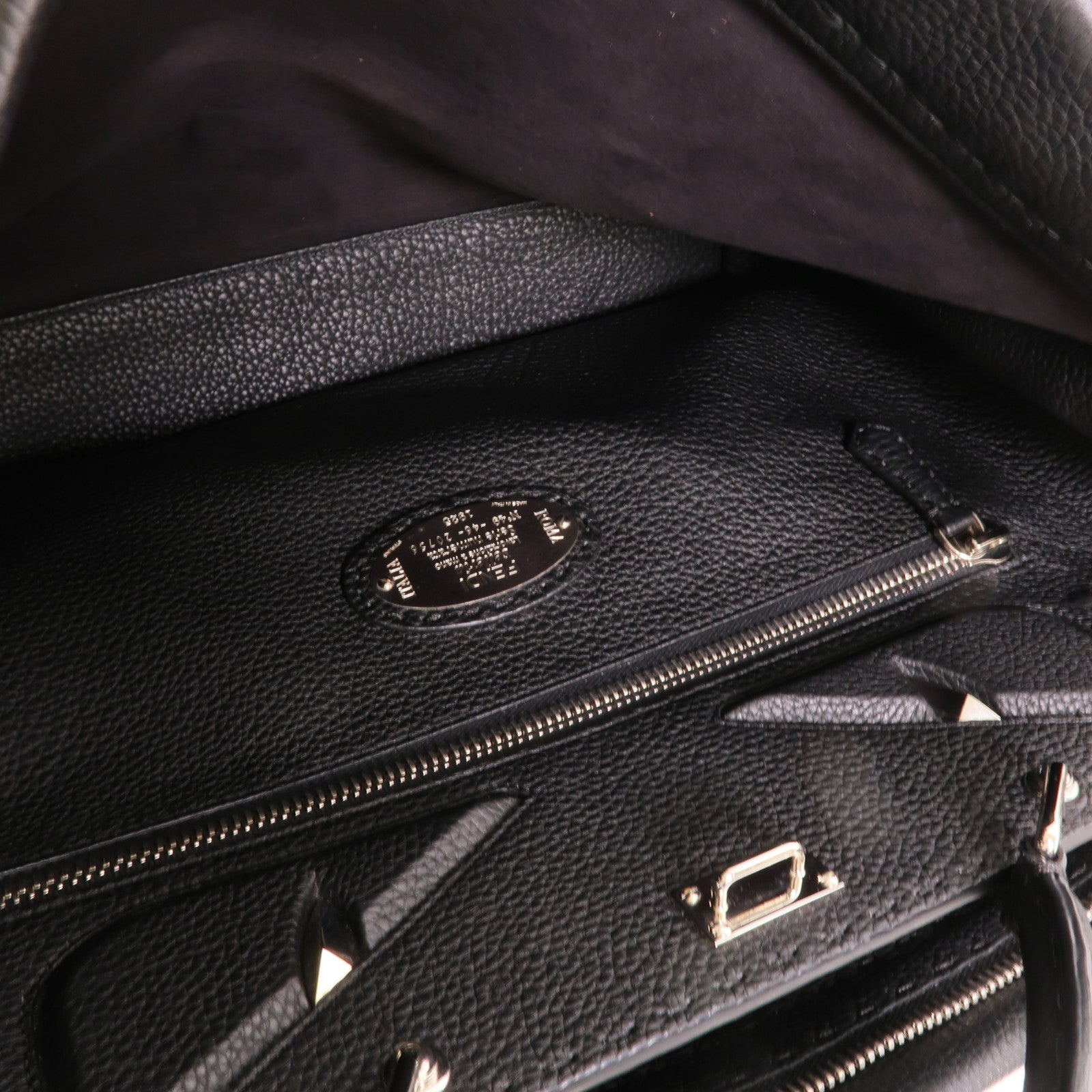 FENDI 牛皮皮革Peekaboo XL手挽肩背兩用袋