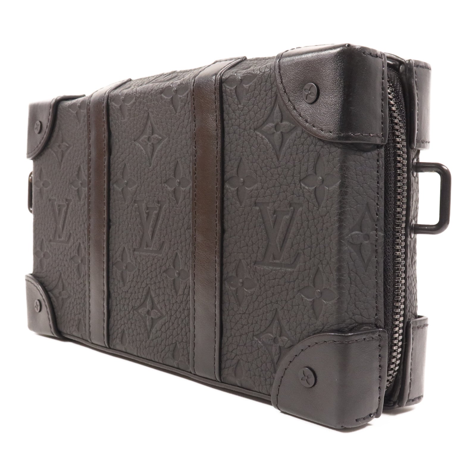 LOUIS VUITTON 【激減優惠】Monogram Taurillon Soft Trunk肩背袋