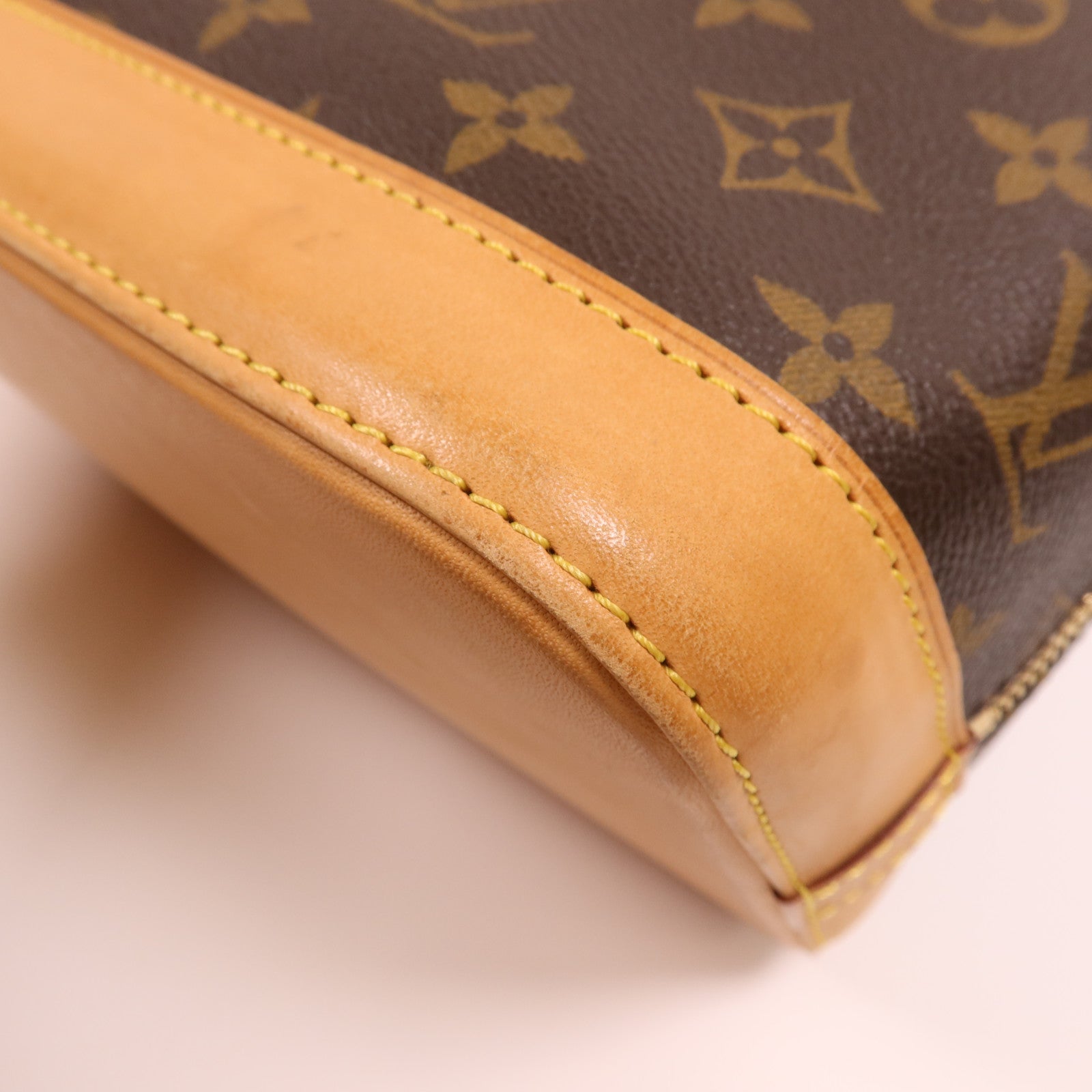 LOUIS VUITTON Monogram Alma PM金扣手挽袋
