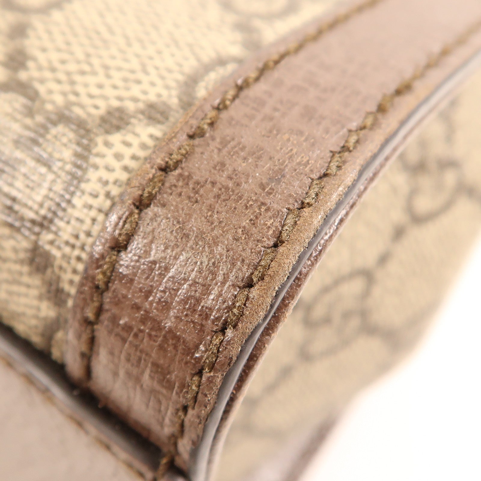 GUCCI GG GHW Ophidia Small Tote 2 Way Shoulder Bag 547551 Coated Canvas Brown