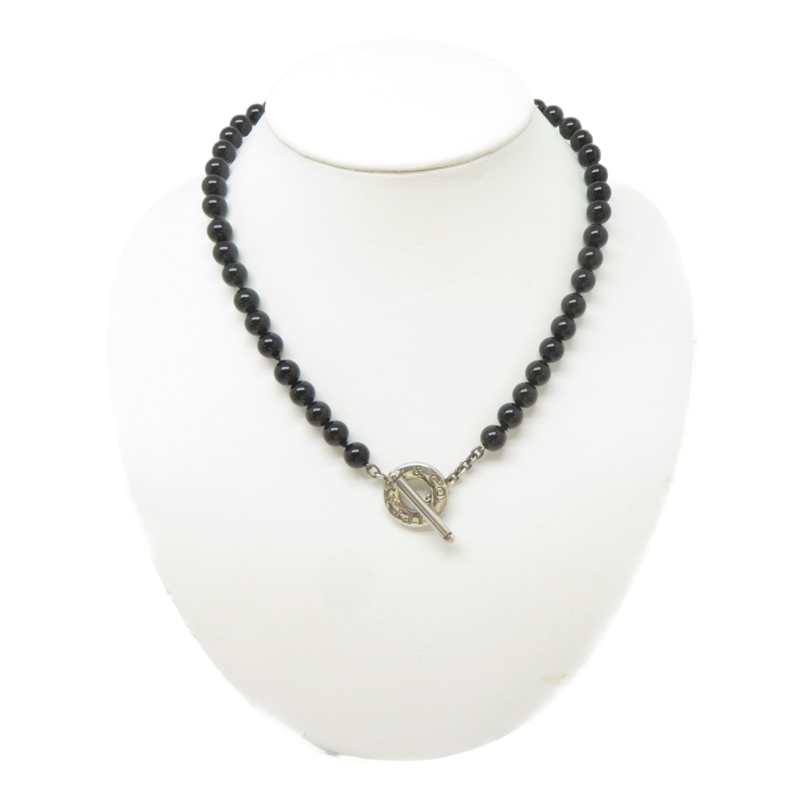 TIFFANY＆CO 925純銀Necklace項鍊黑色