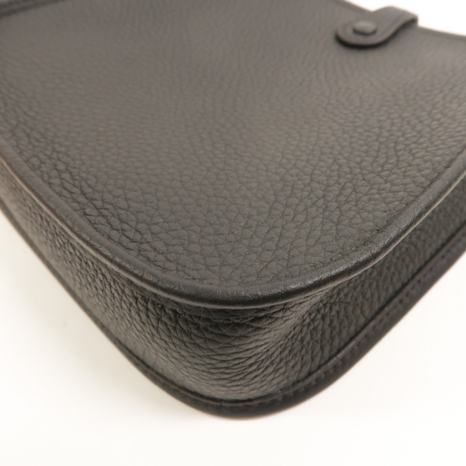 HERMES Clemence皮革Evelyne TPM肩背袋Noir