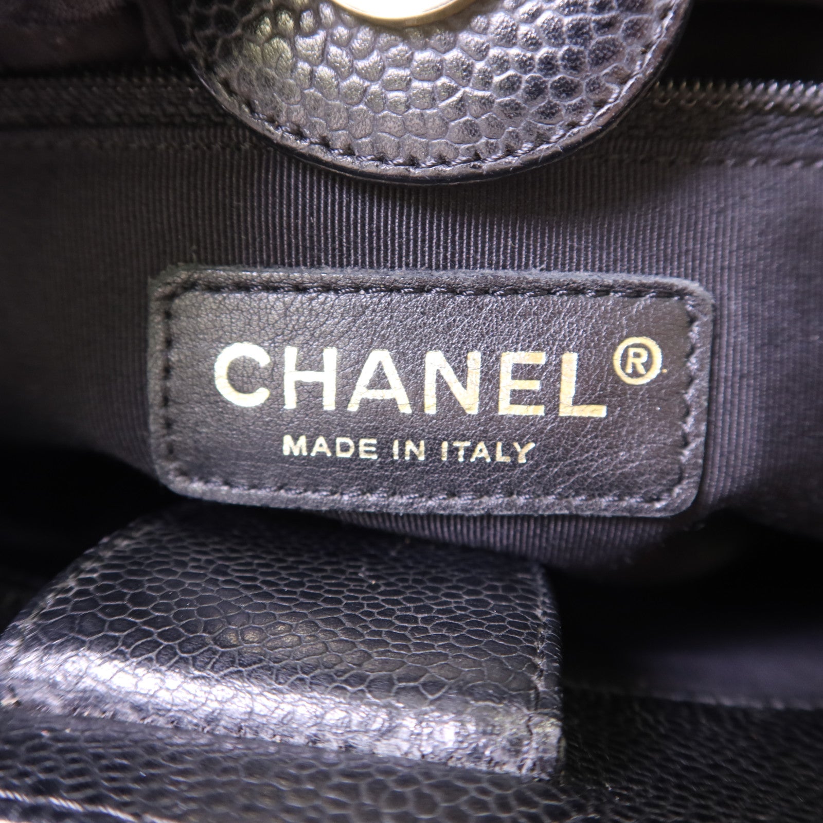 CHANEL 牛皮皮革PST Petit Shopping Tote金扣肩背袋