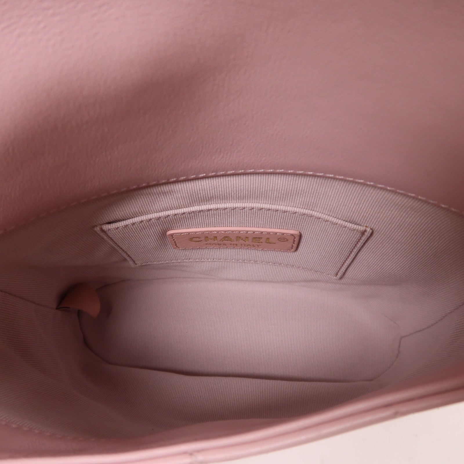CHANEL 【激減優惠】羊皮皮革Shoulder Bag金扣肩背袋
