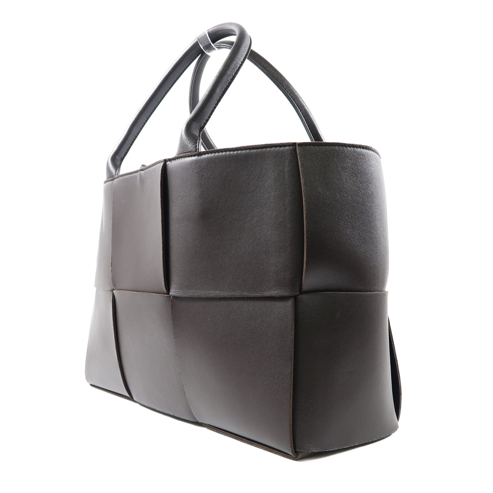 BOTTEGA VENETA 皮革Medium Arco Tote Bag手挽袋啡色